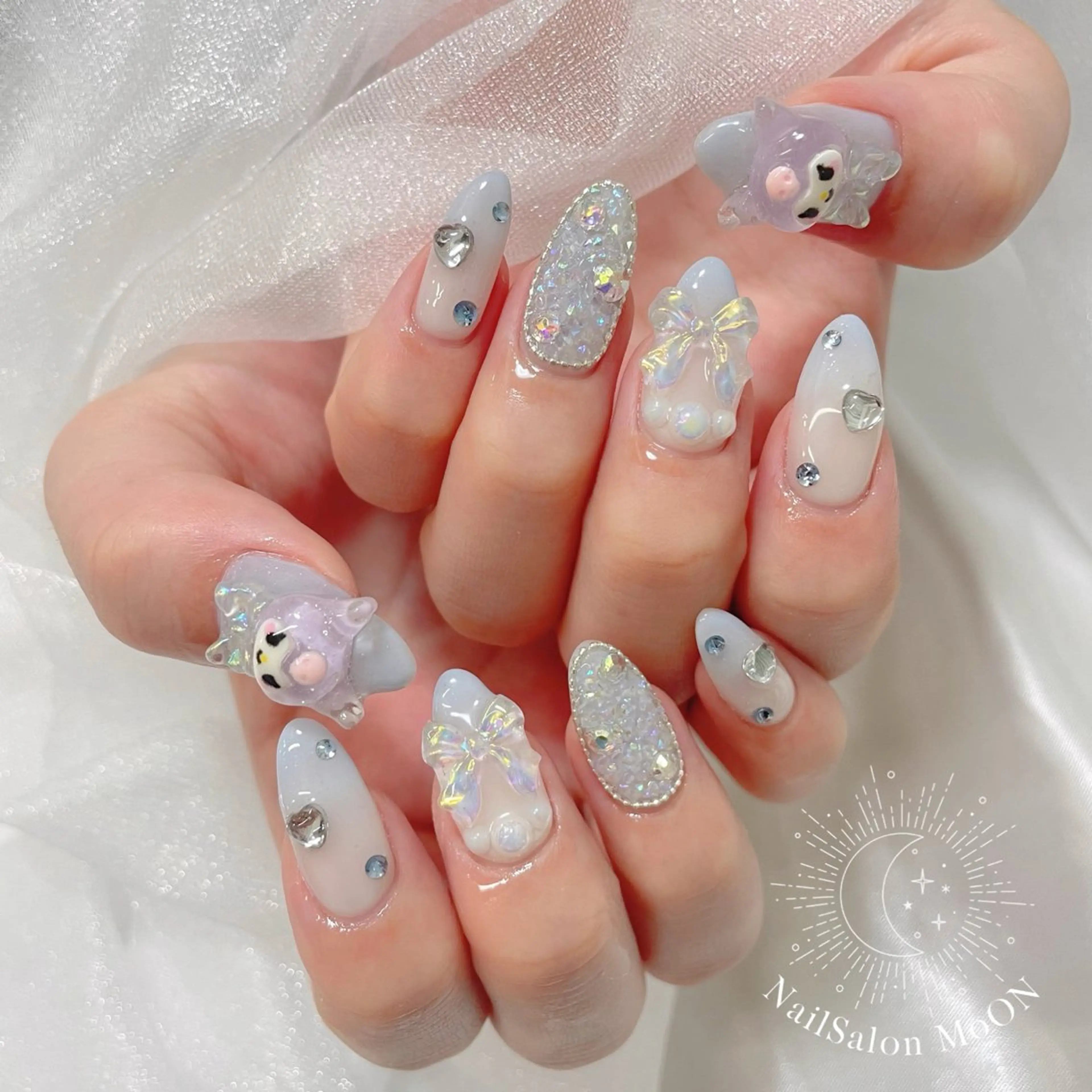 ネイル ハンドネイル ハンドケア MoON...❤︎ MeGuのネイルデザイン