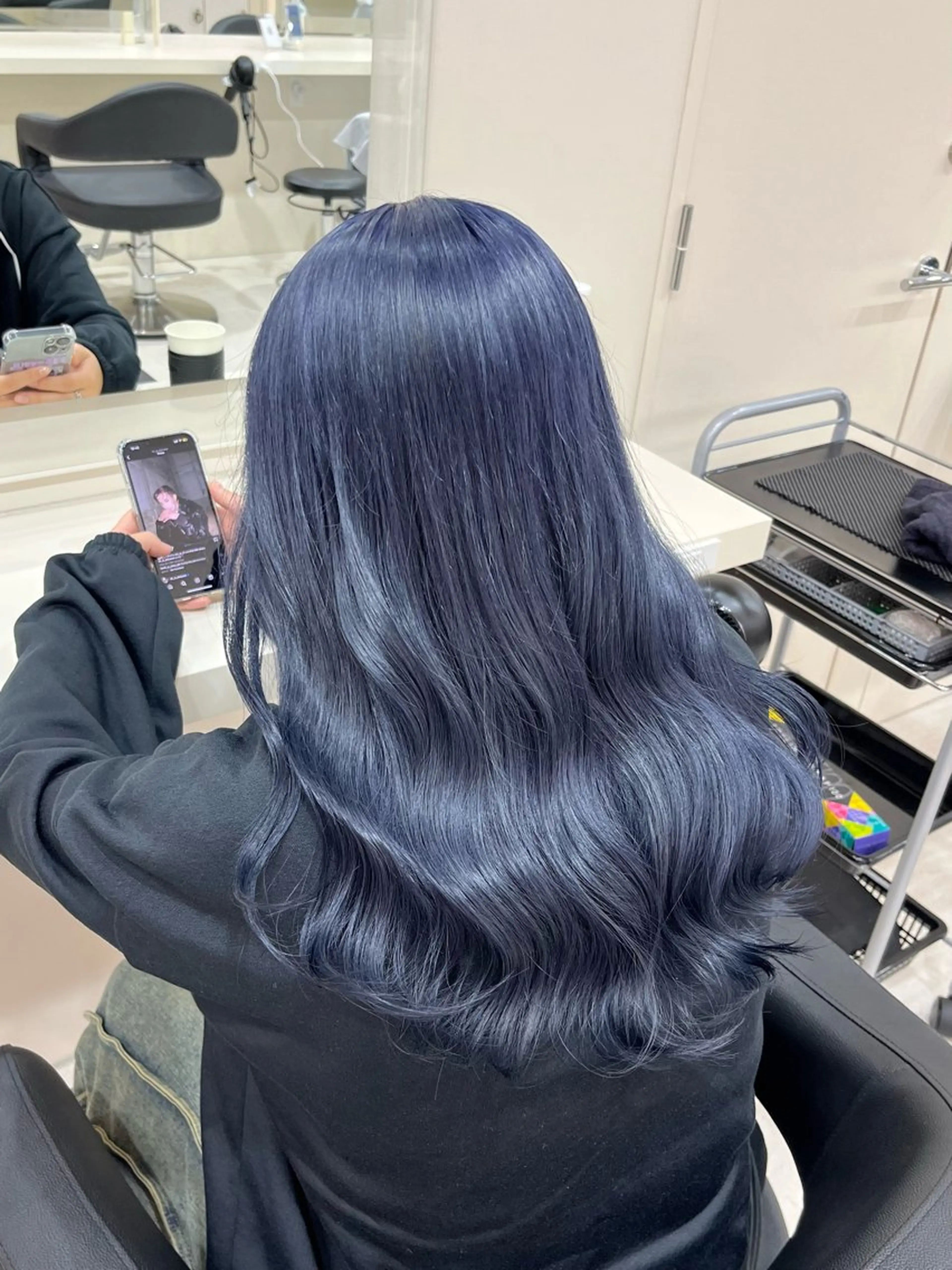 セミロング カラー 💟RINNA 艶カラー💟のヘアスタイル