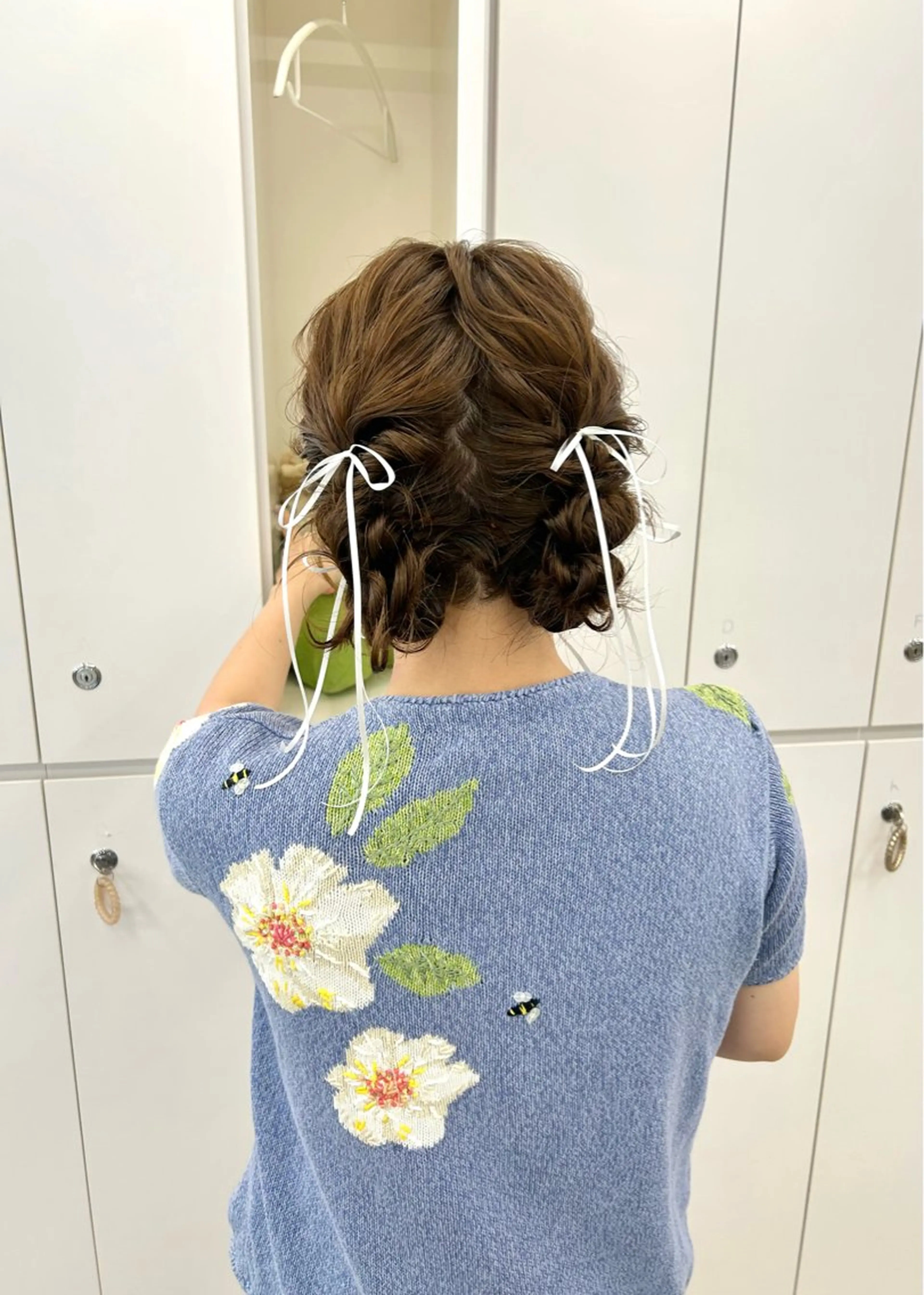 ヘアセットの写真