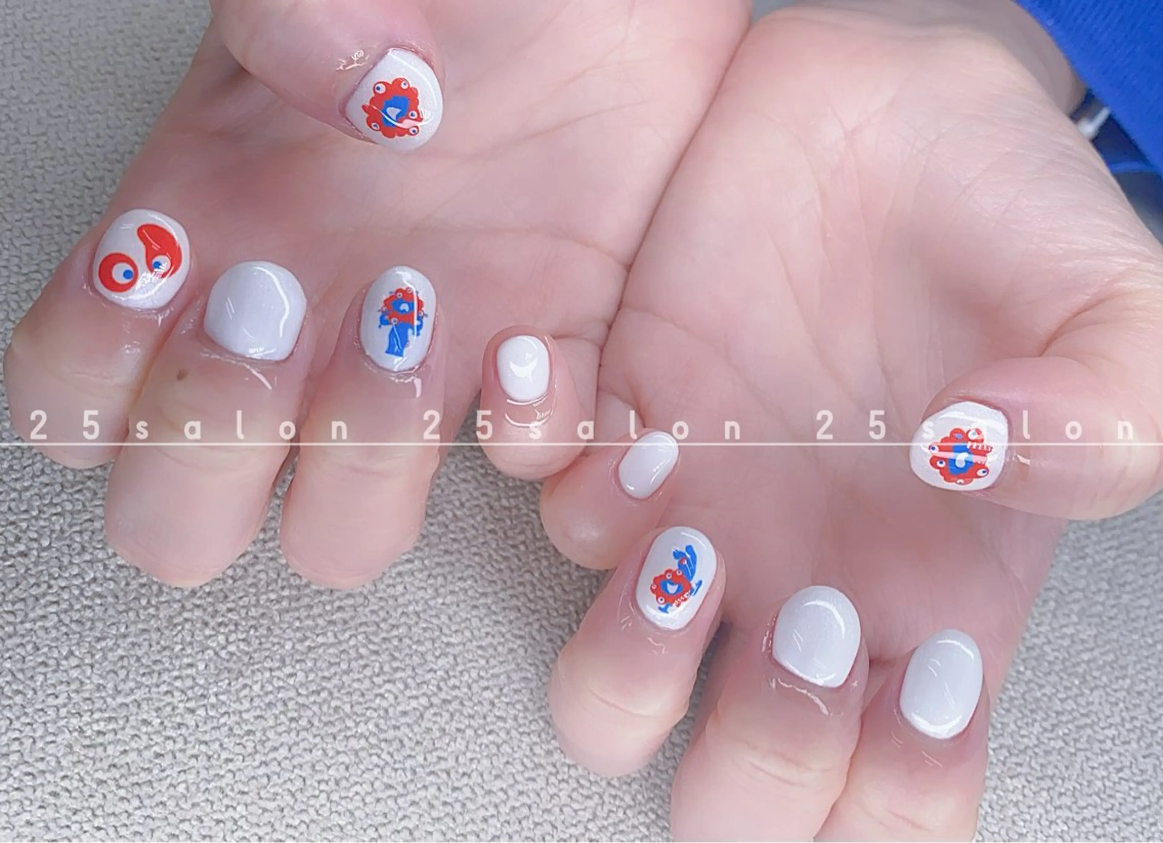 ネイル ジェルネイル 韓国ネイル ニュアンスネイル パラジェル ワンホンネイル 2 5のマツエク・マツパデザイン
