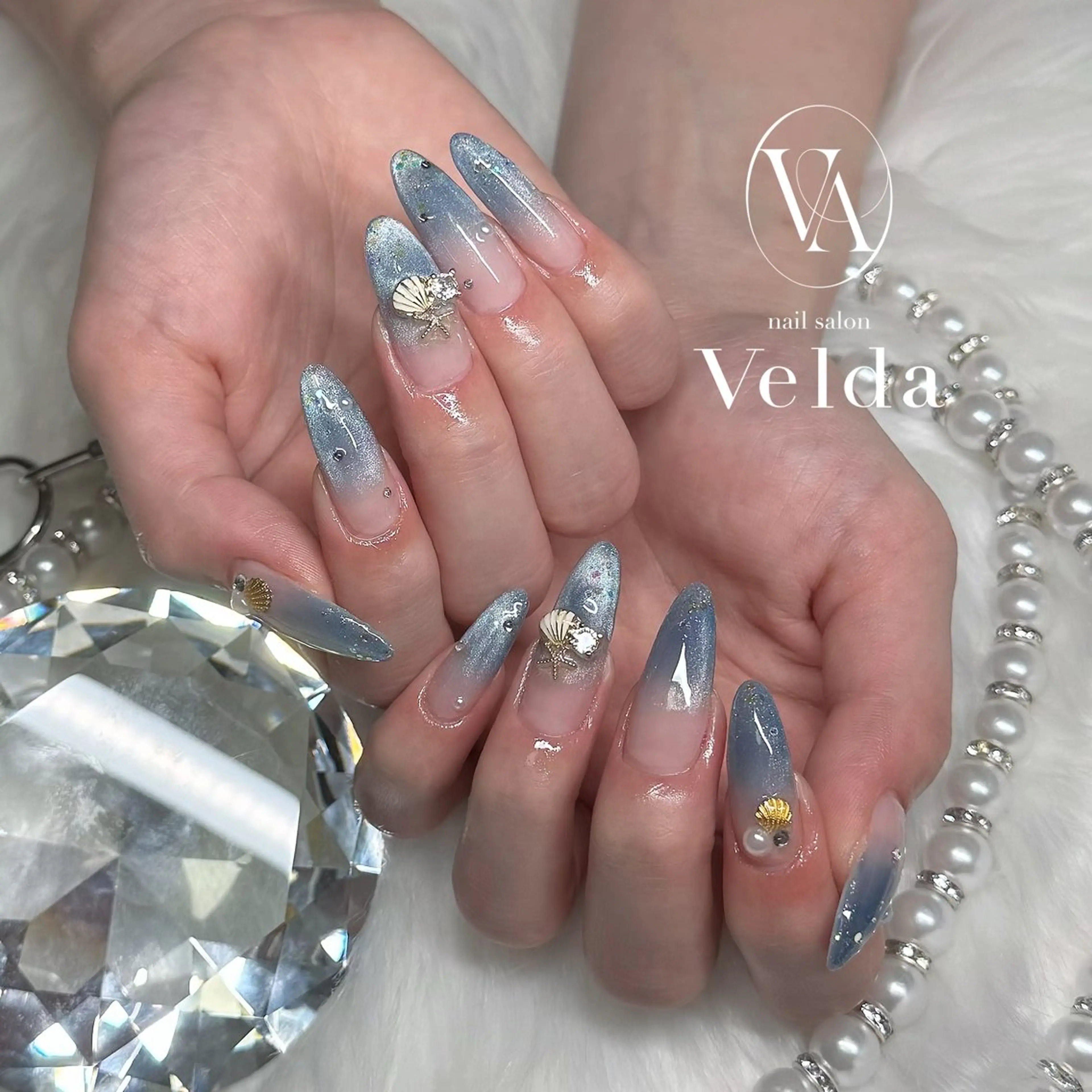 ネイル グラデーション ハンドネイル 💎Rina 💎のネイルデザイン