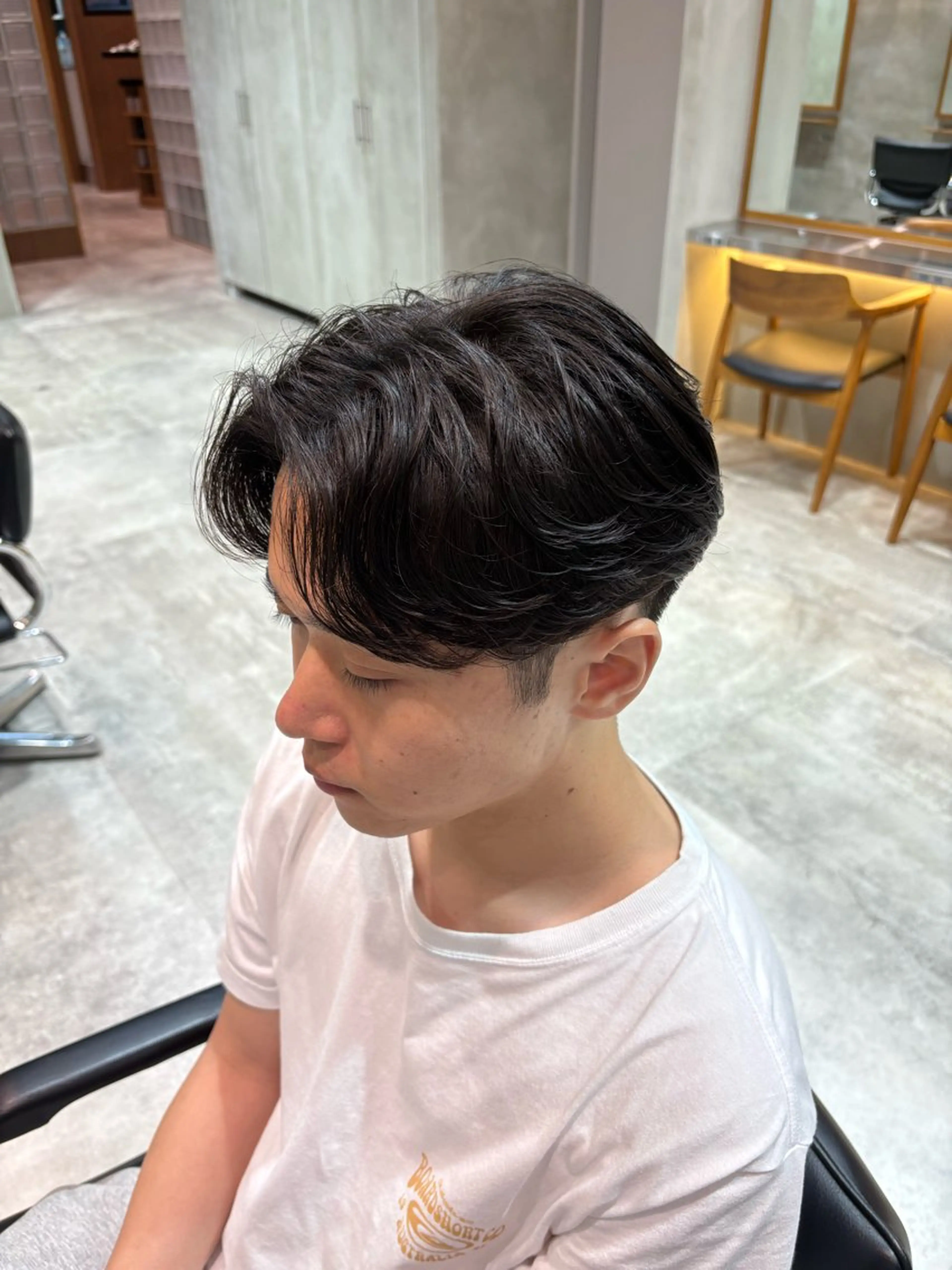 パーマ メンズ パーマ fifth 清水睦月のヘアスタイル