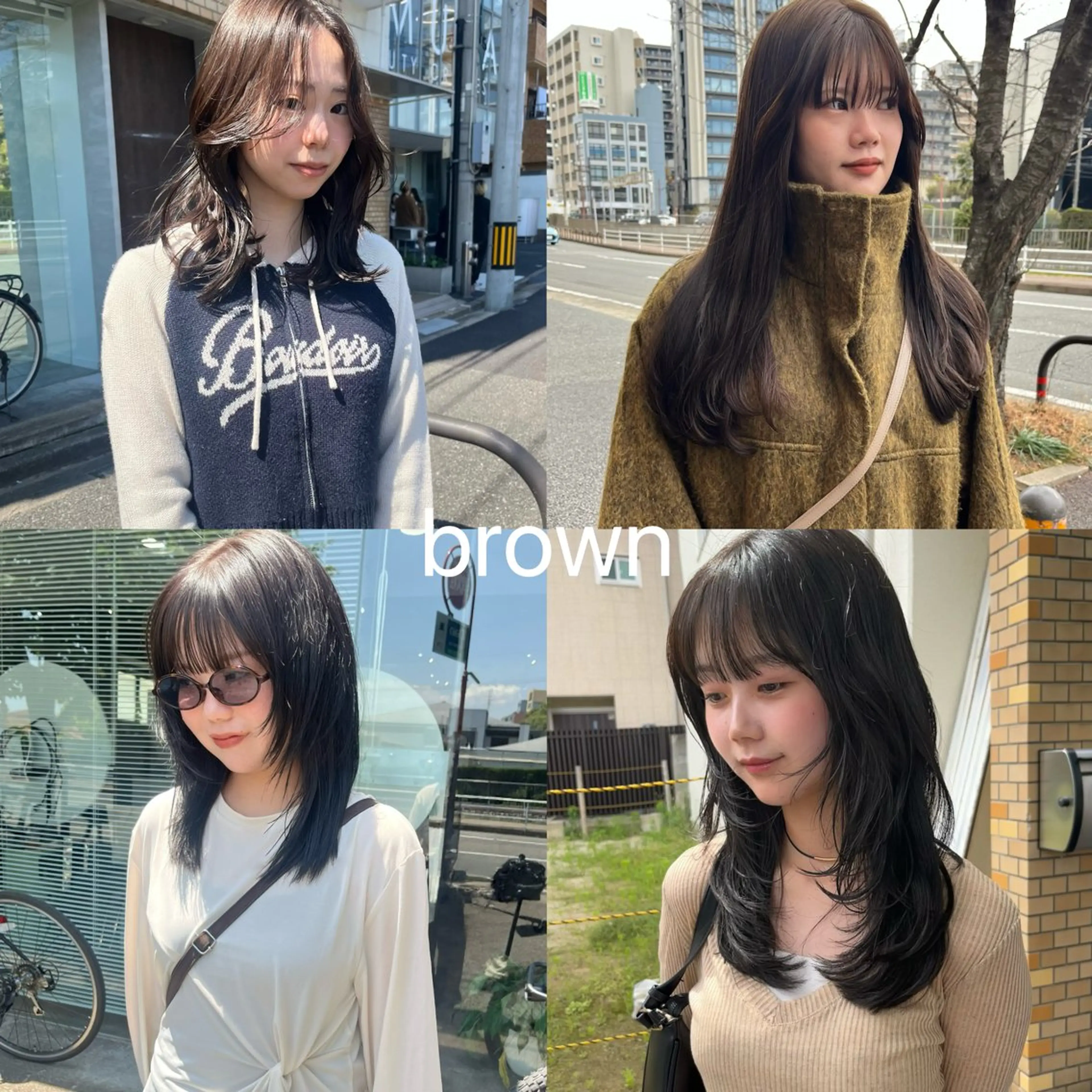 カラー ブラウンカラー カット ヘアカラー トリートメント yuumi/大濠🪷 顔周り/ハイトーンのヘアスタイル