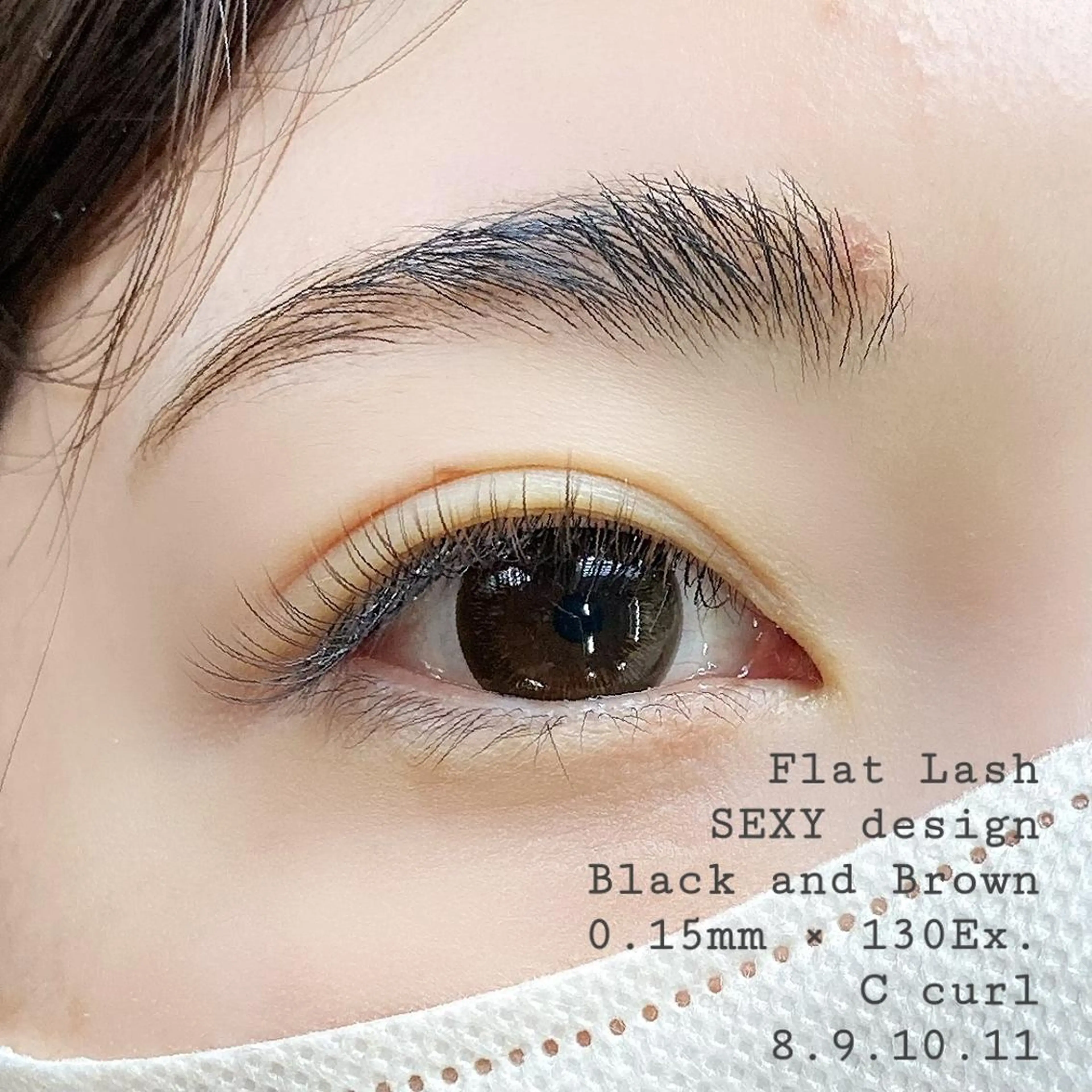 マツエク・マツパ mimośa. EyeDesignのマツエク・マツパデザイン