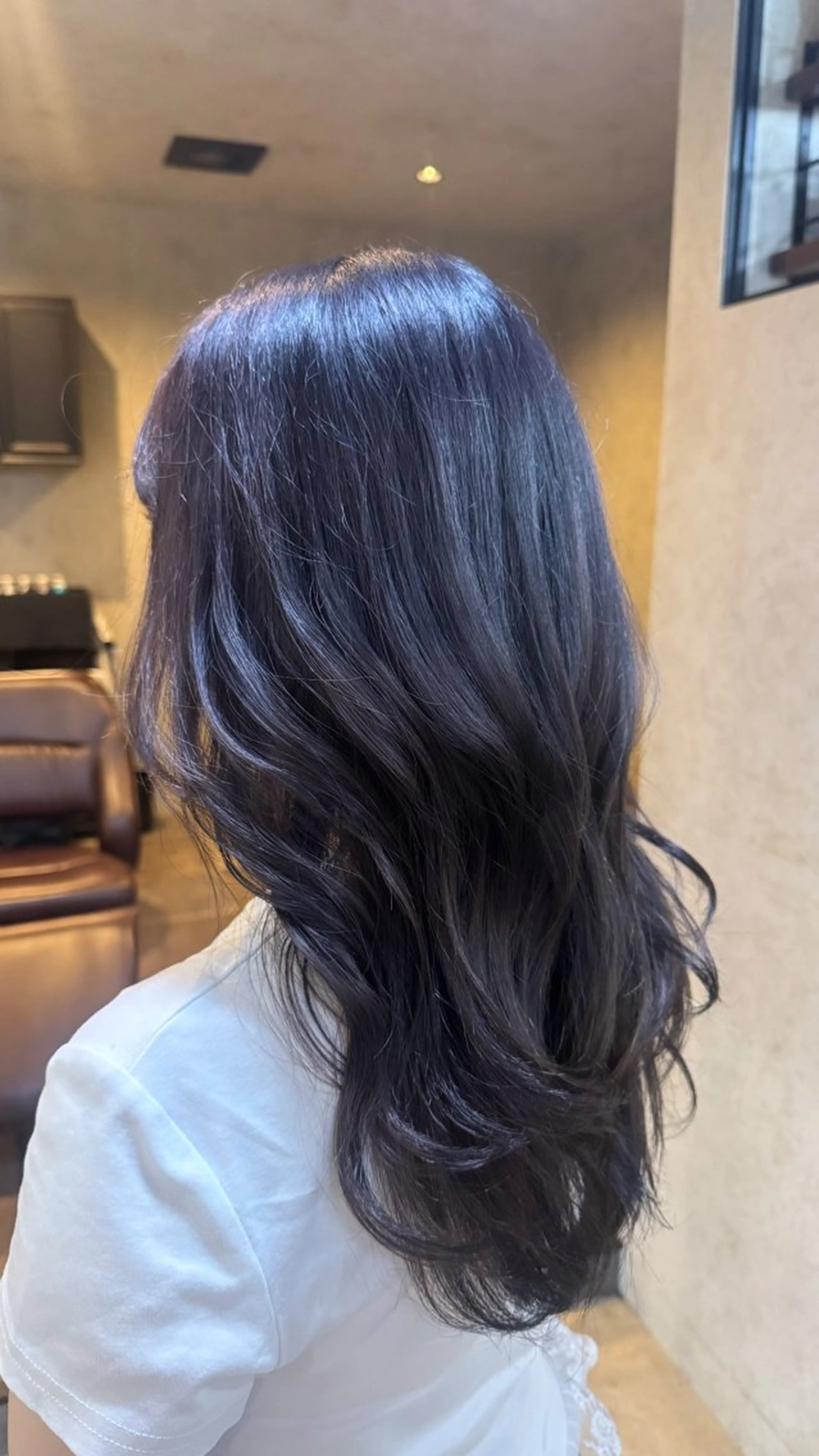 セミロング カラー ヘアカラー ⟡.·🖤TheC HIYORI🖤⟡.のヘアスタイル