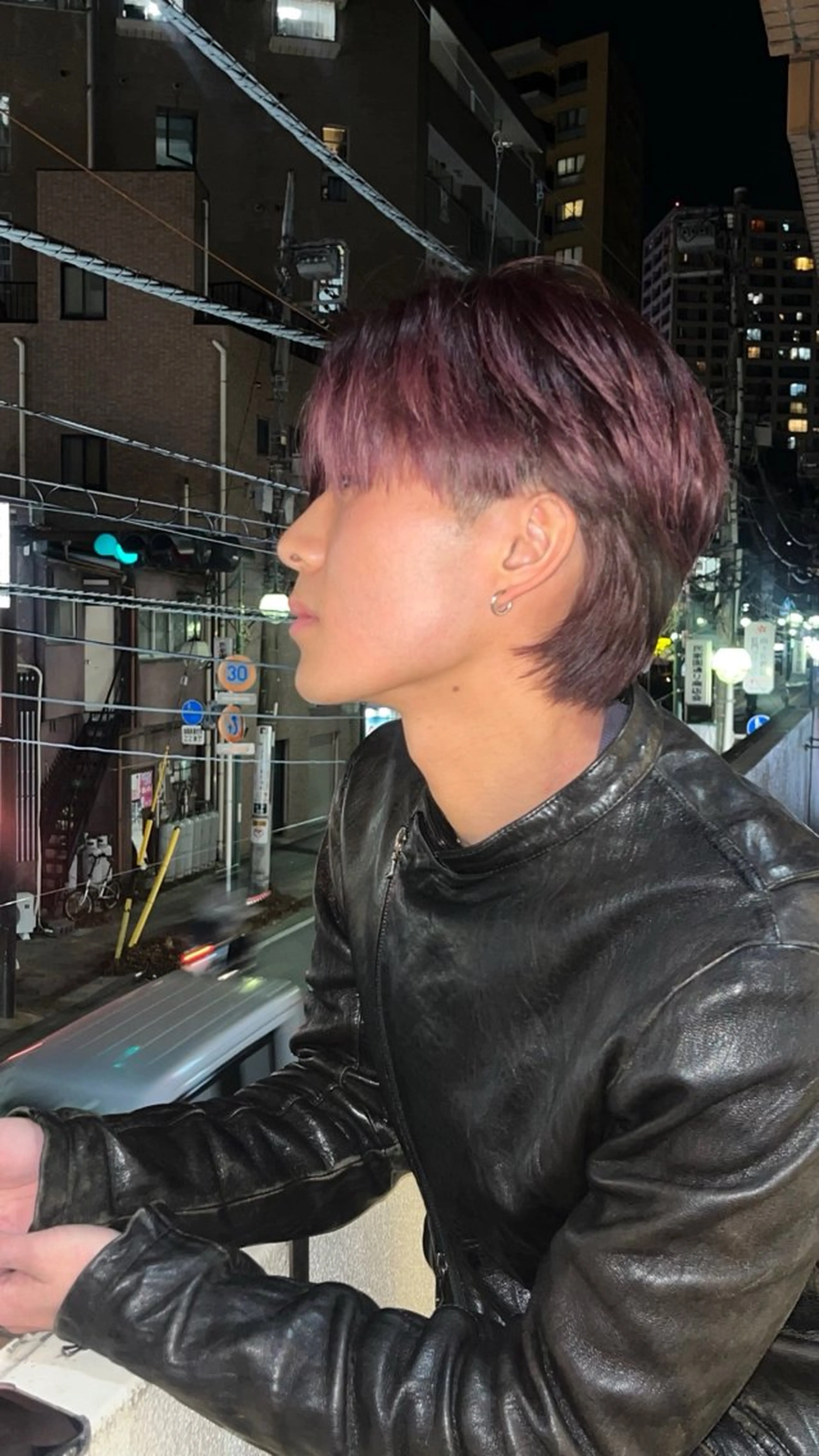 カラー メンズ メンズブリーチ センターパート メンズハイトーン メンズ韓国風 メンズウルフカット カット ヘアカラー bococa |向ヶ丘遊園/マナカのヘアスタイル