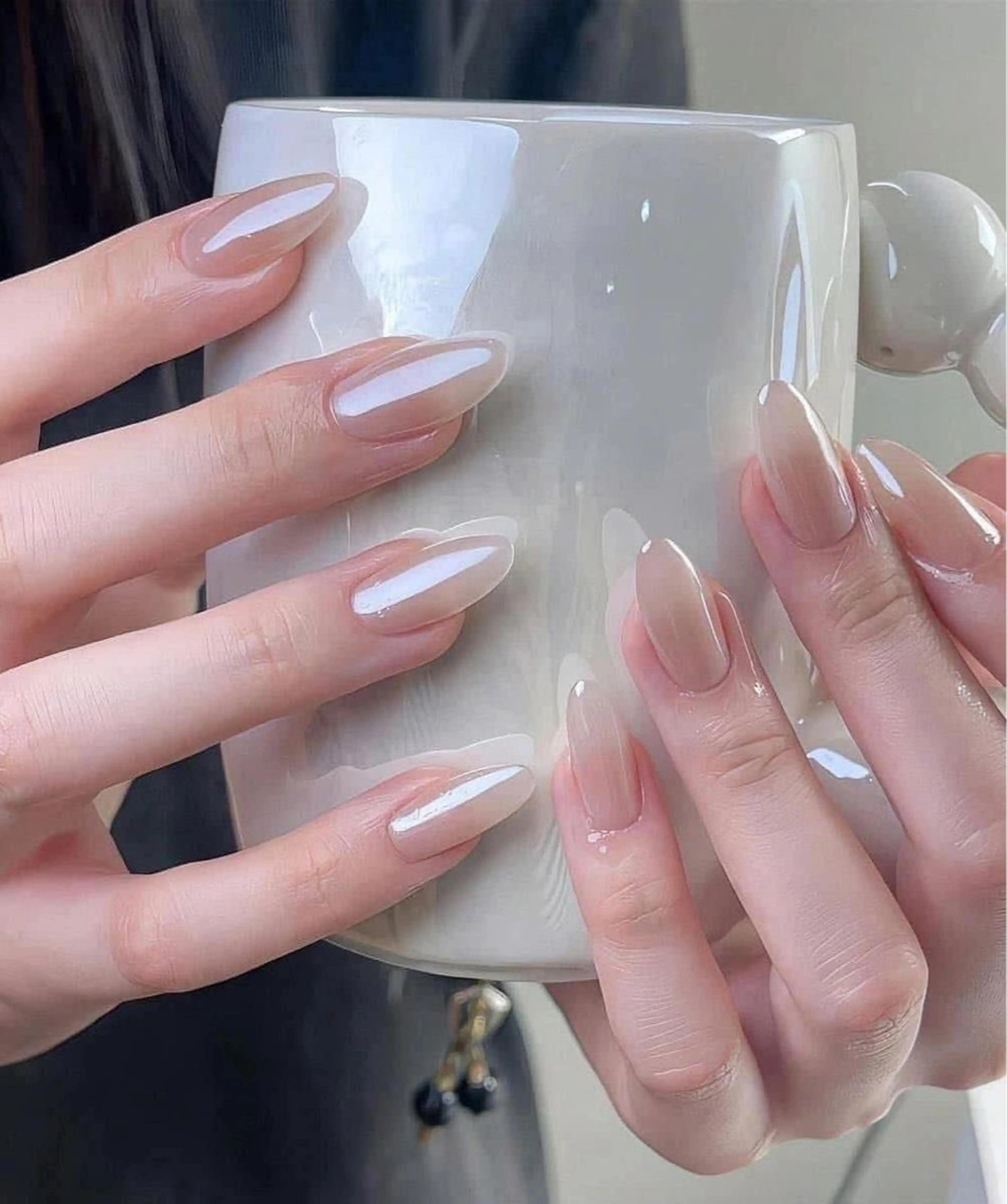 ネイル フレンチネイル キラキラネイル マグネットネイル ミラーネイル ニュアンスネイル ハンドネイル rina nailのネイルデザイン