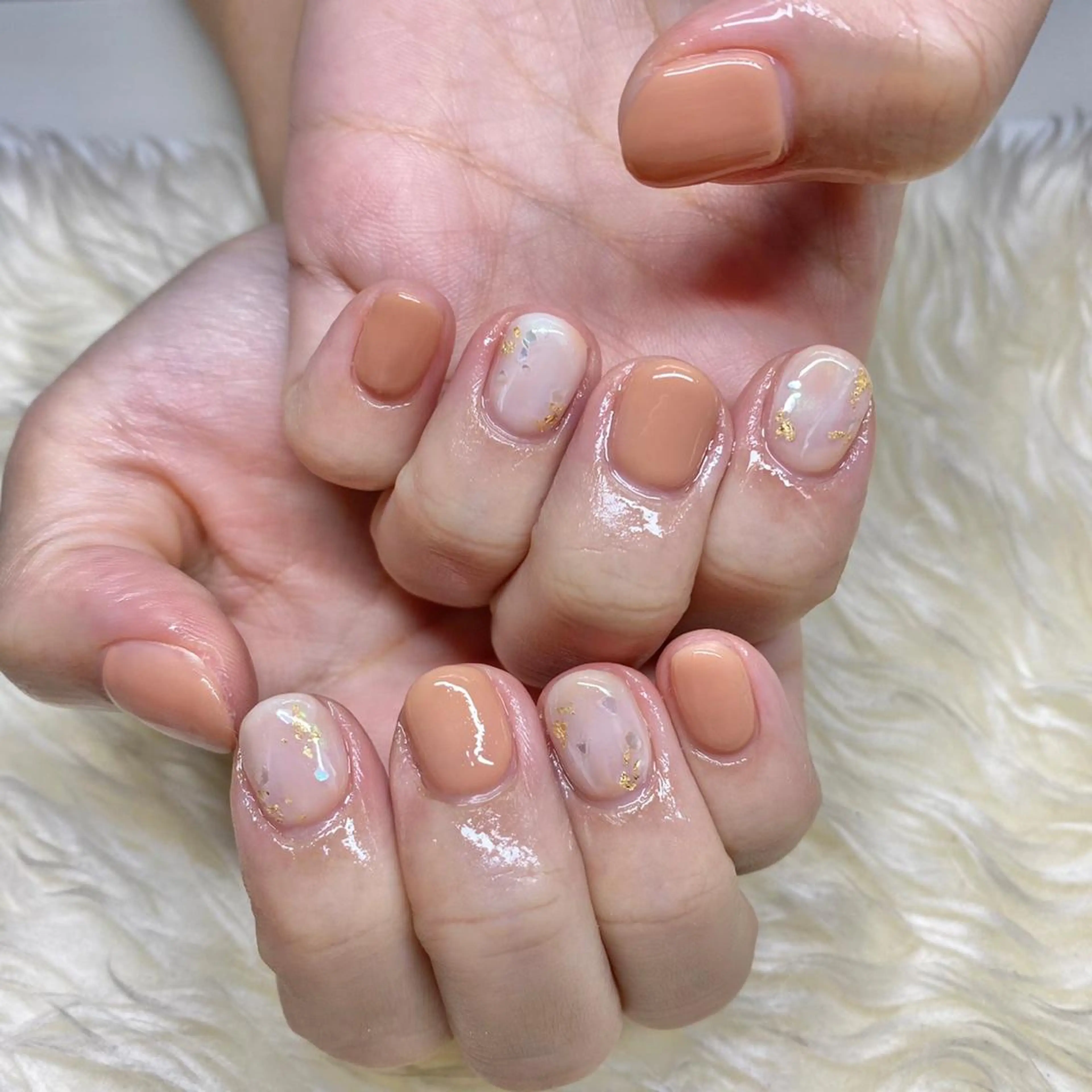 ネイル ニュアンスネイル ハンドネイル Nail&eye Belire 新宿のネイルデザイン