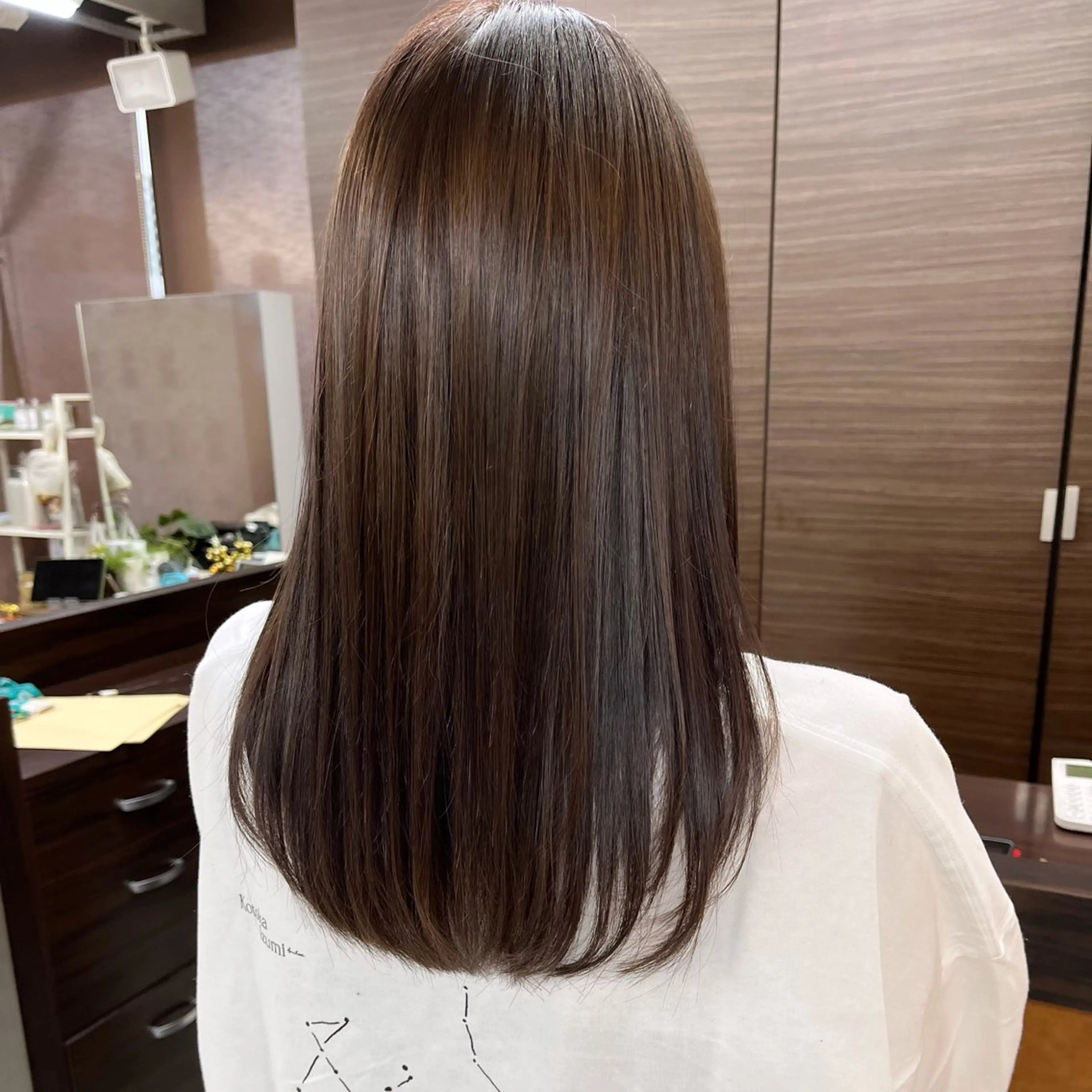 ロング カラー カット ヘアカラー トリートメント ハタケヤマヨシキ ／BOOTHのヘアスタイル