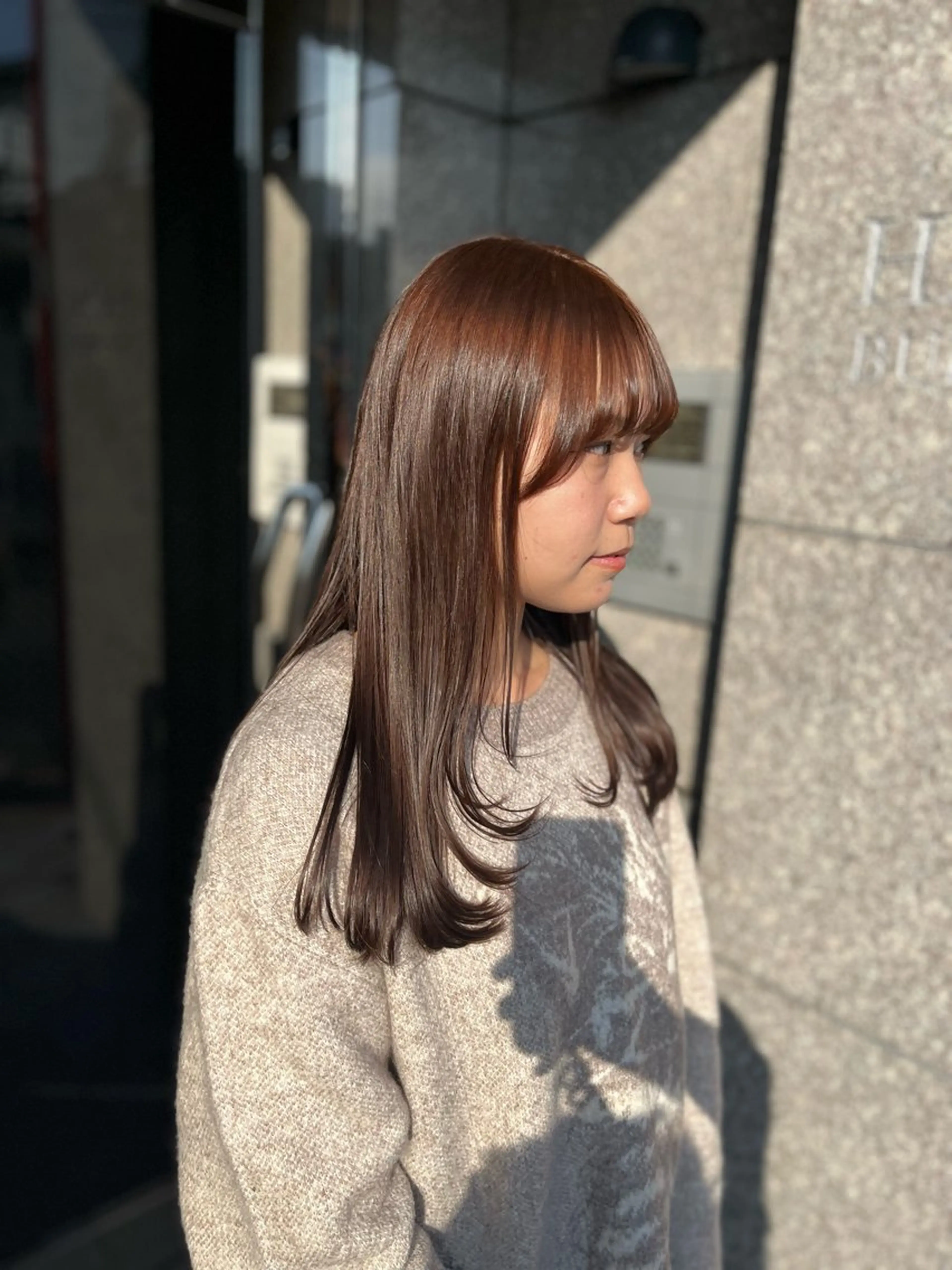 ロング 【こっくりカラー】 🤎Umi‪🤎のヘアスタイル