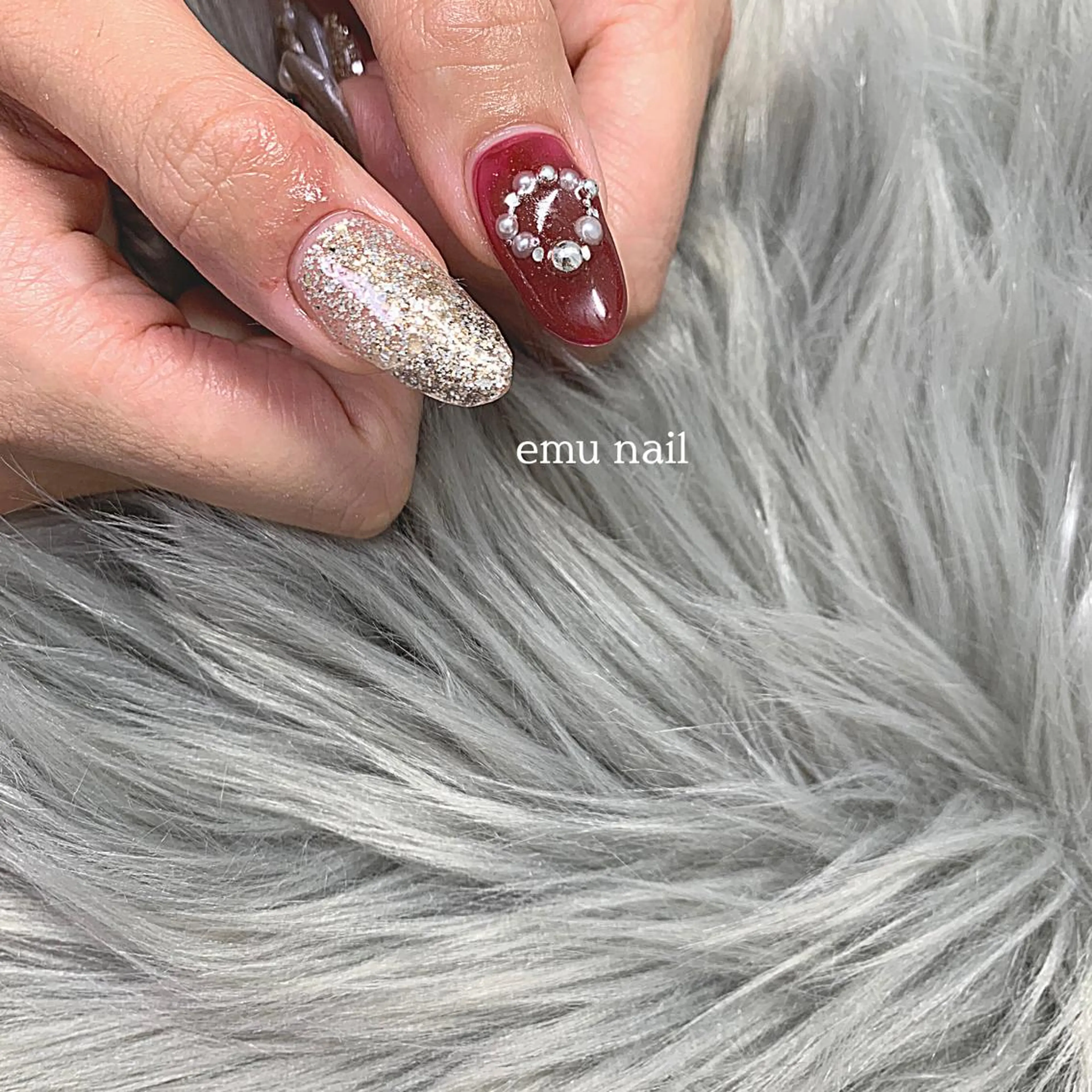 ネイル 持ち込み emu nailのネイルデザイン