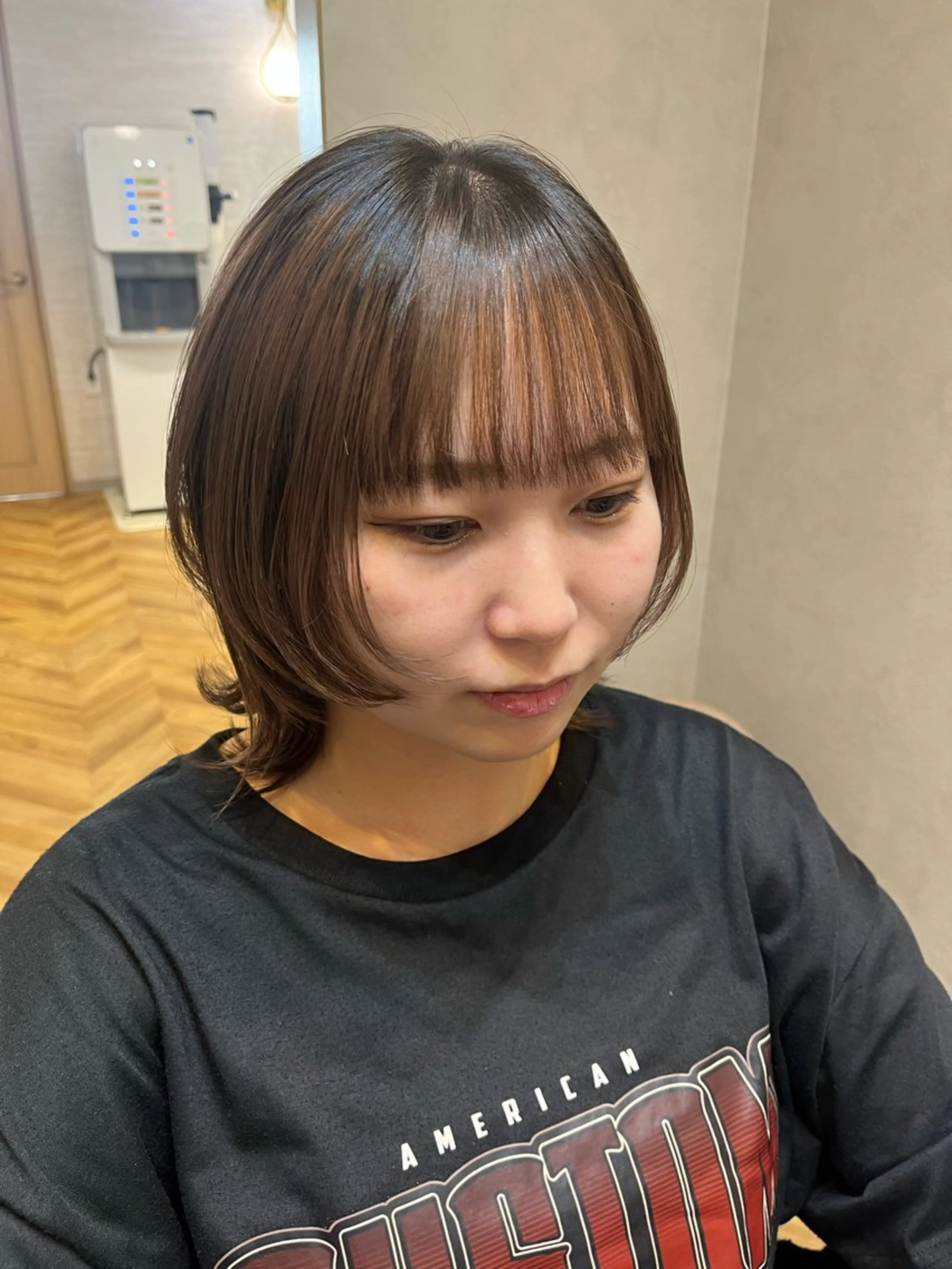 ミディアム ヘアカラー N°number大分 ナンバーmikotoのヘアスタイル