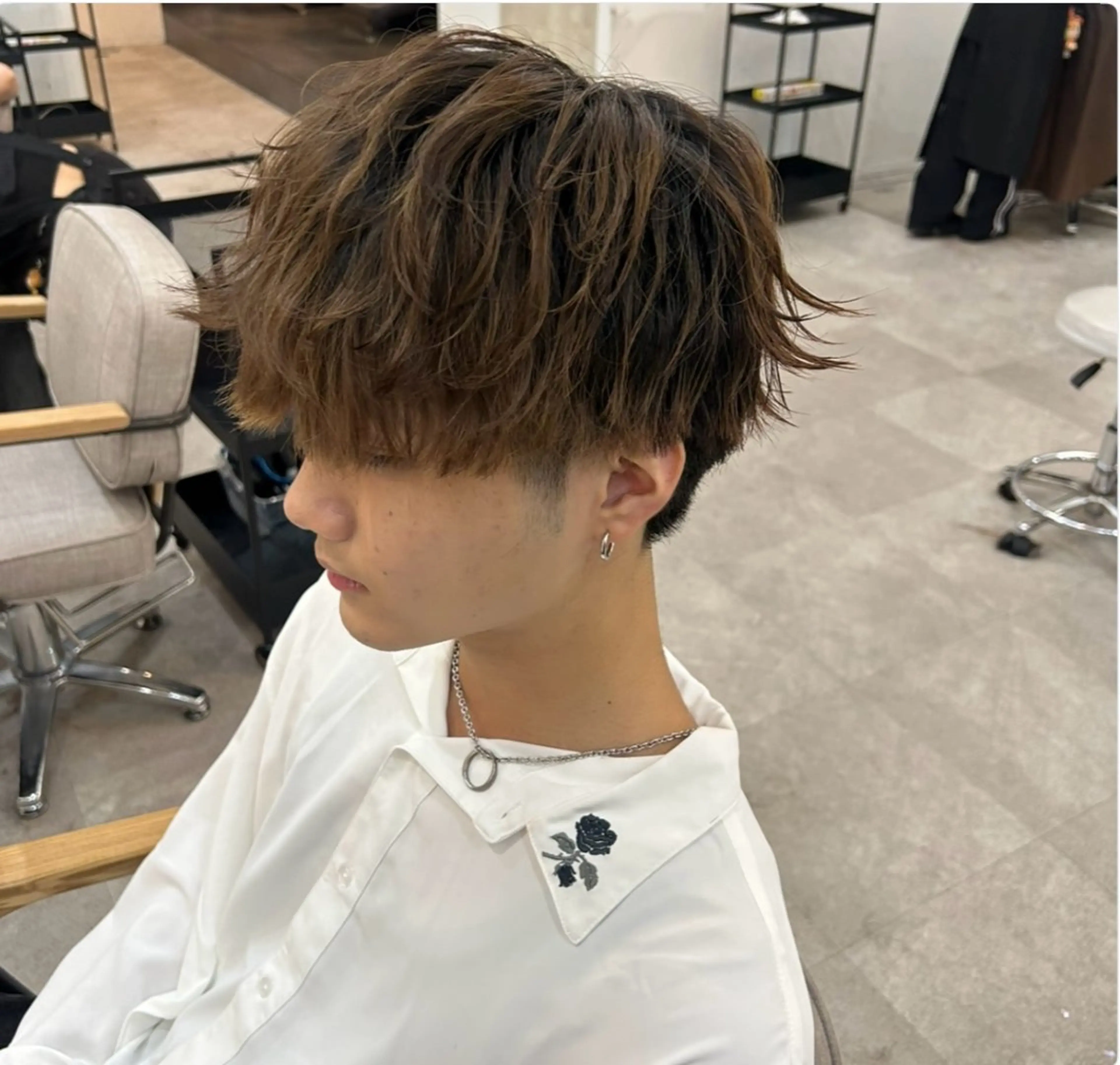 【4月限定⏳】メンズカット✂️＋保湿トリートメント🫧《清潔感UP・扱いやすさ◎》🌿🕊️の写真