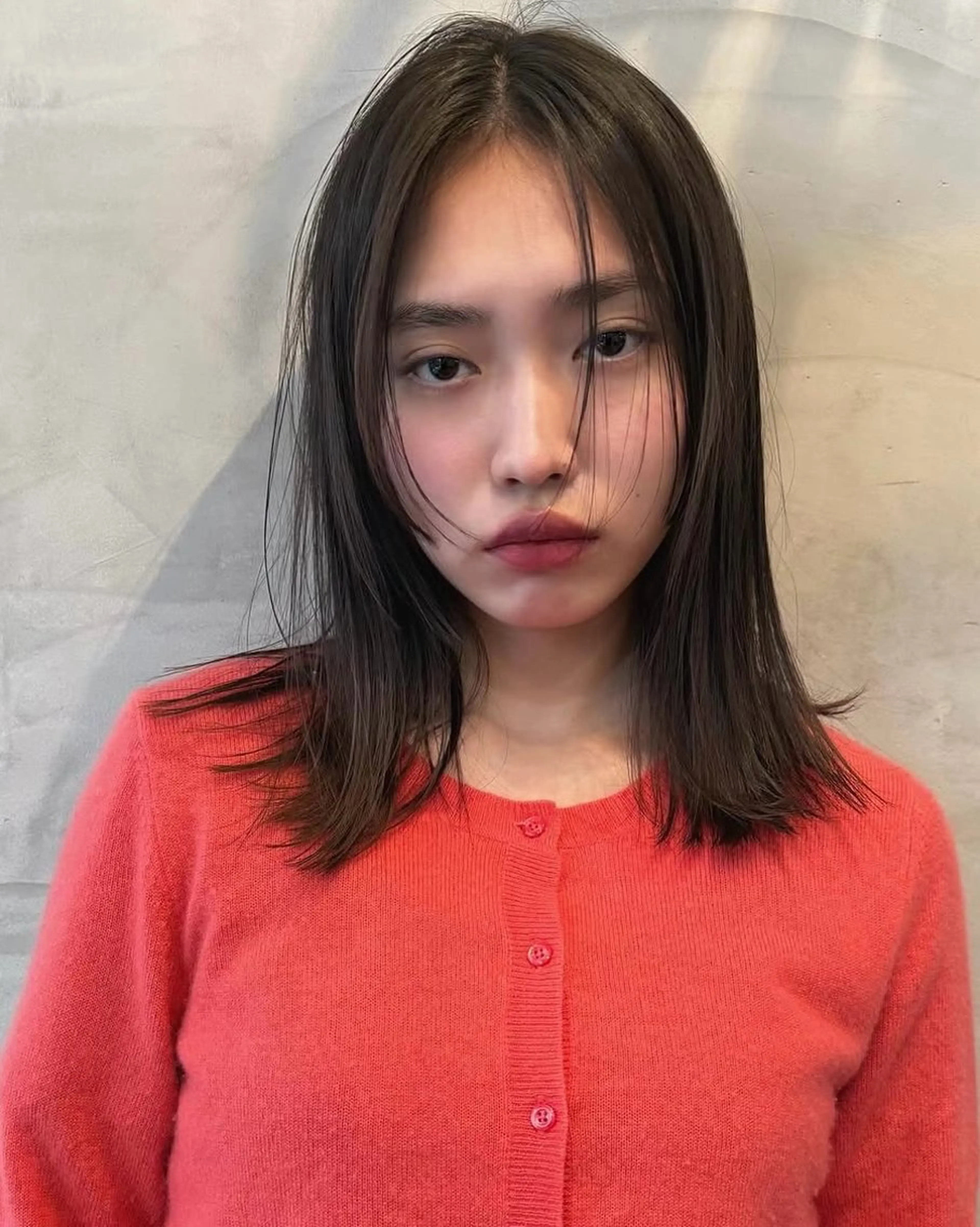 ミディアム momo kgのヘアスタイル