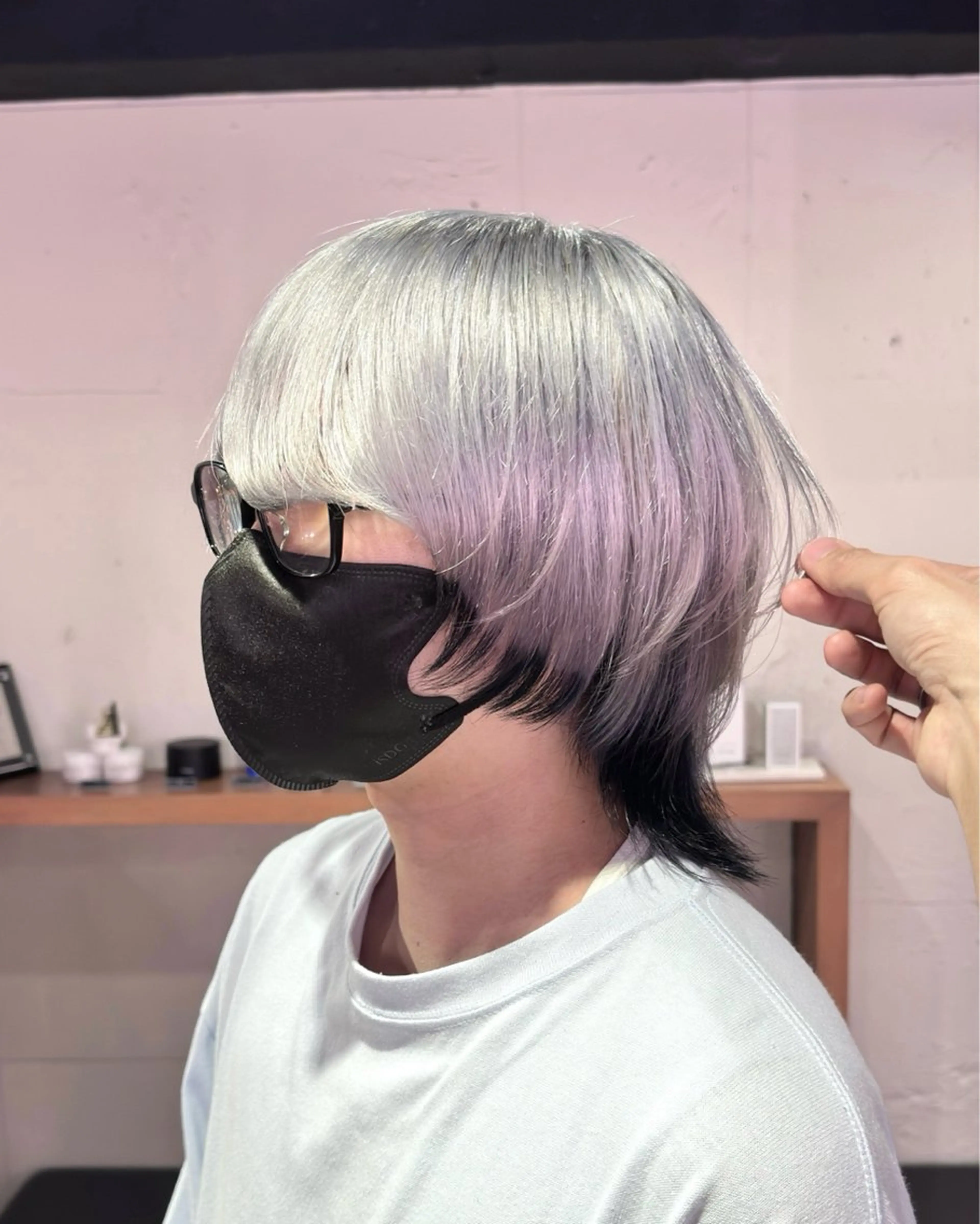 メンズ 髪質改善/ブリーチ /長山遼太郎のヘアスタイル