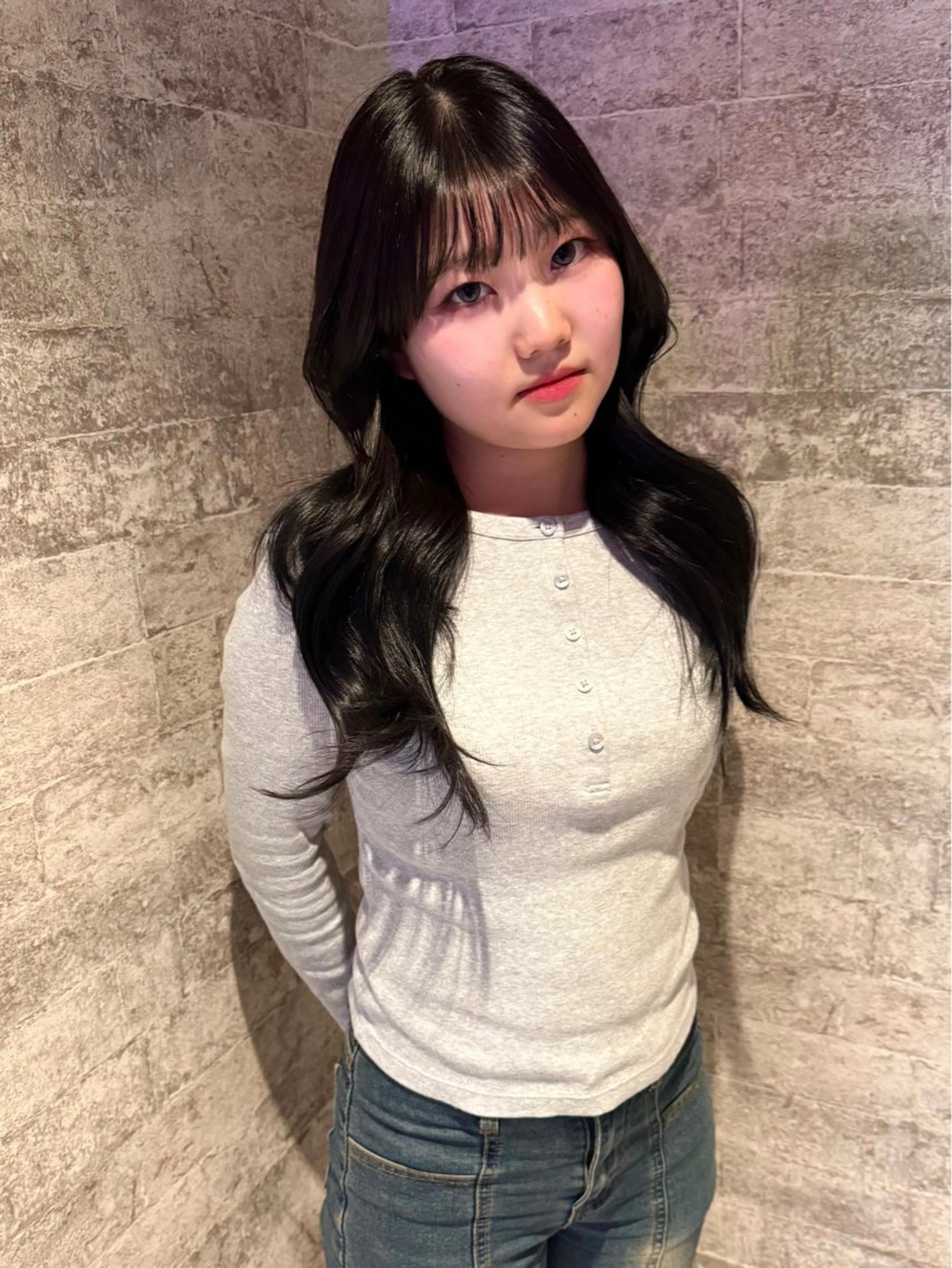 ロング カラー 似合わせカット カット ヘアカラー トリートメント mai / linoah˚✧のヘアスタイル