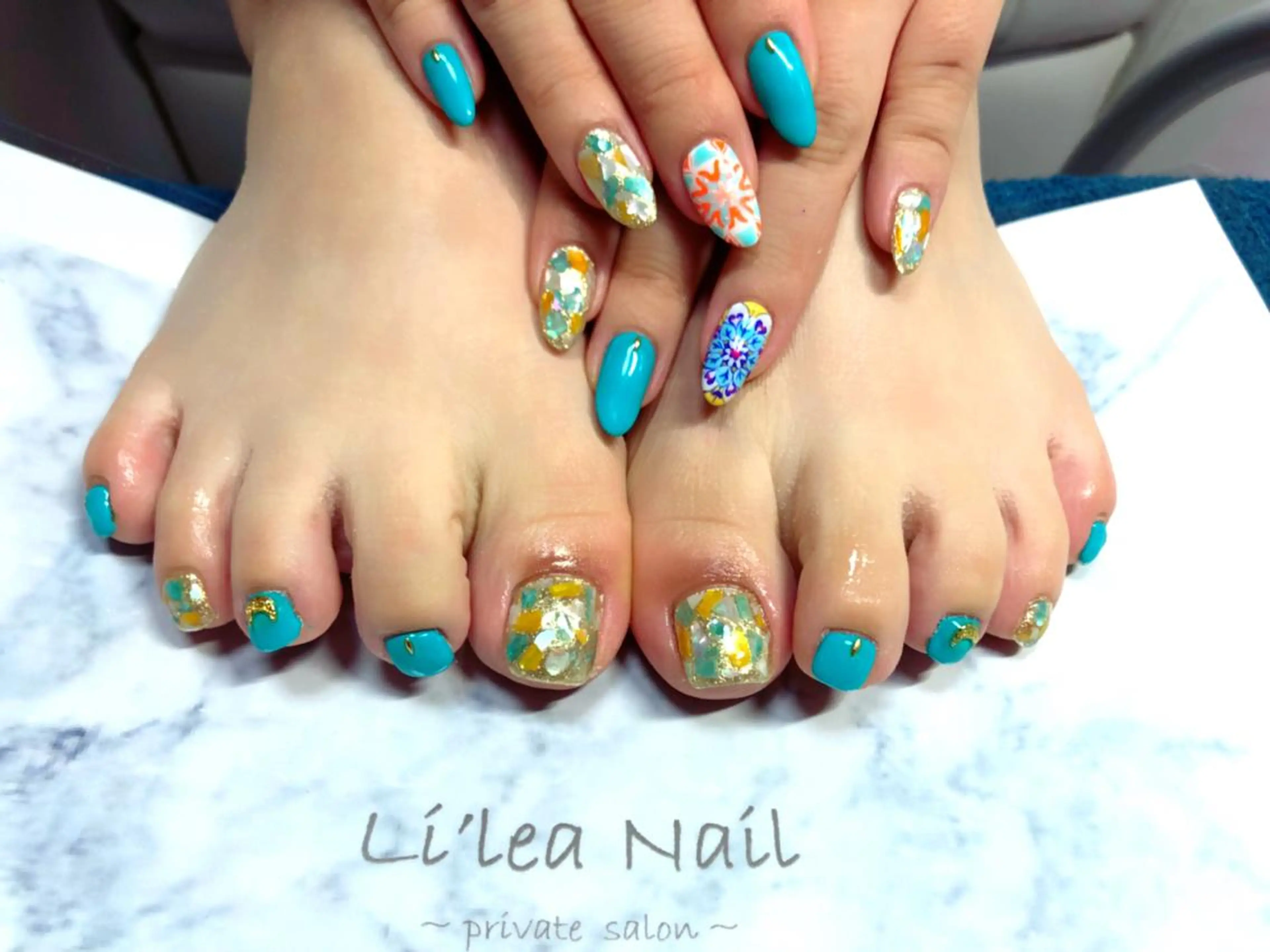 ネイル Li'leaNail AINAのネイルデザイン