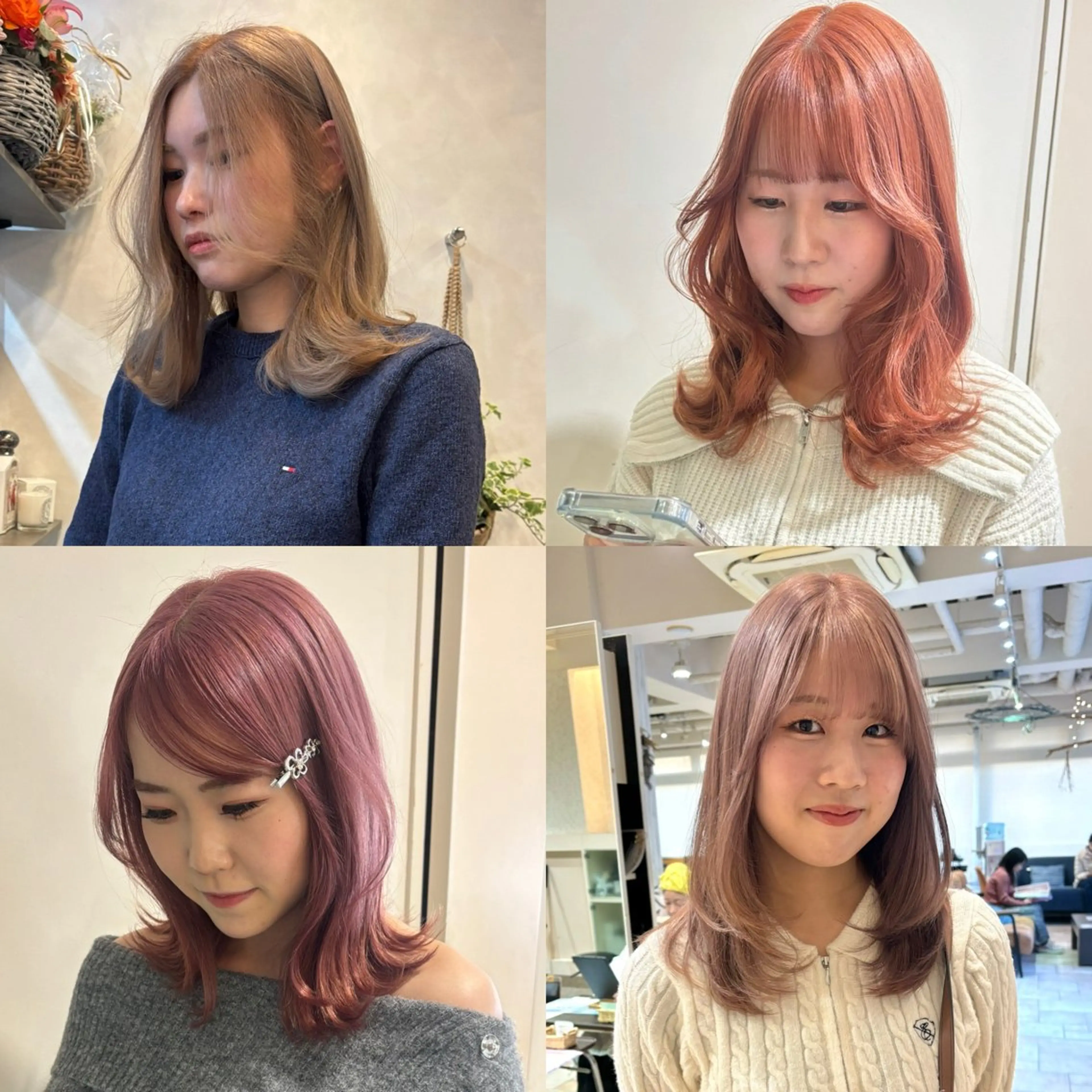 カラー ヘアカラー 似合わせボブカット/ 髪質改善/細川実知香のヘアスタイル