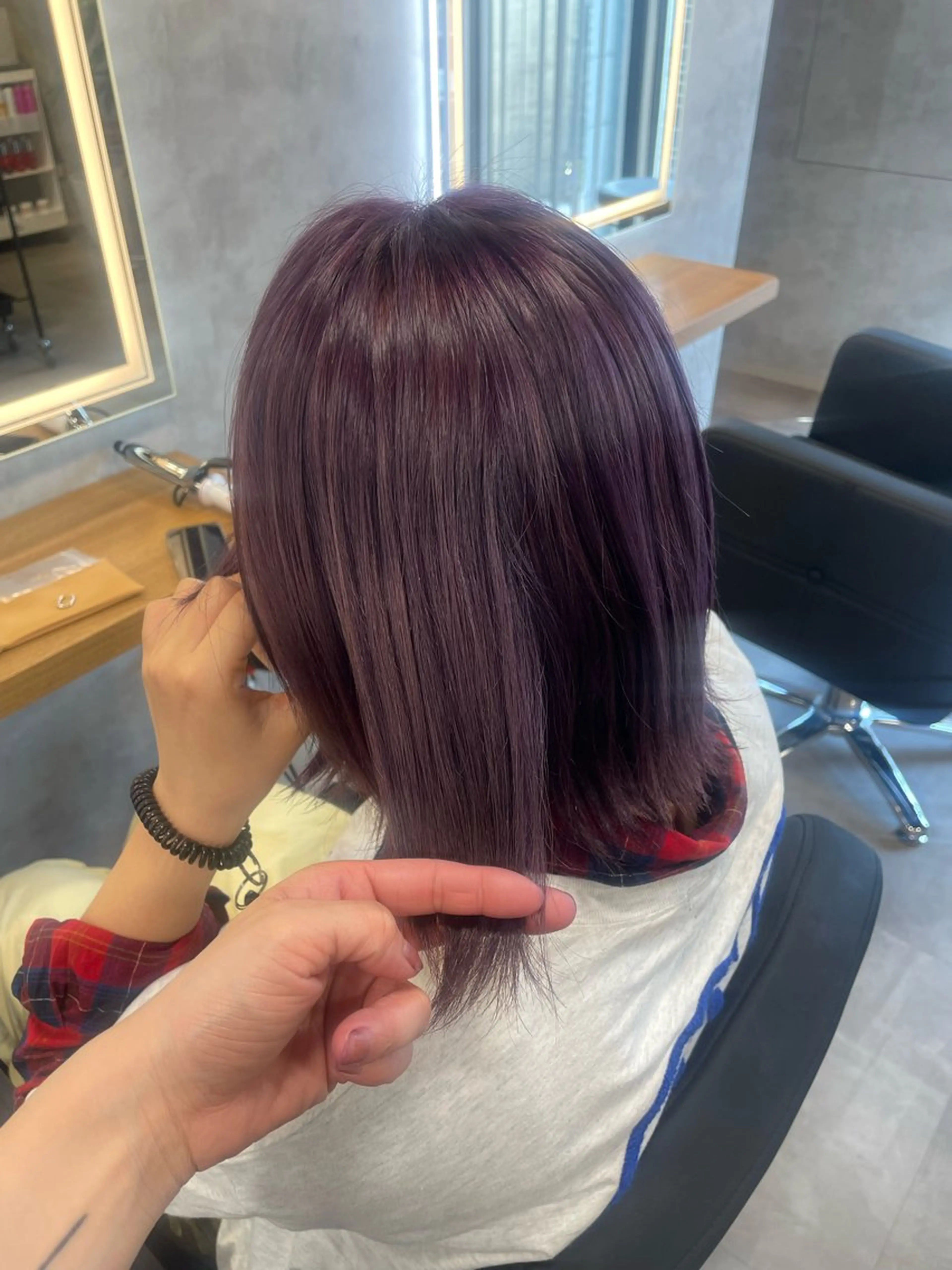 ショート カラー ヘアアレンジ 透明感カラー/推しカ ラー☁️JURAのヘアスタイル