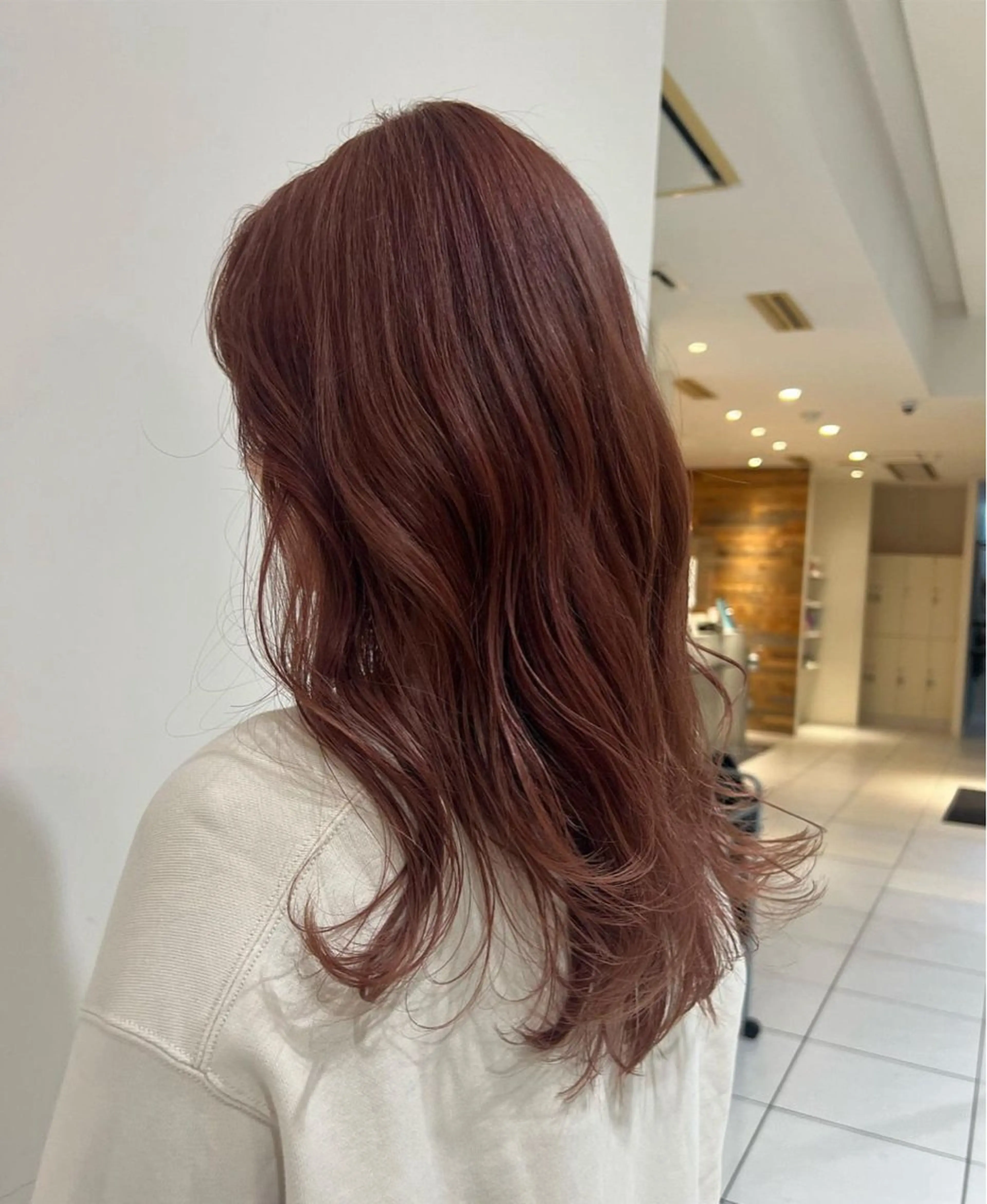 ロング ヘアカラー ハイトーン/ 髪質改善/ヒロタリカのヘアスタイル