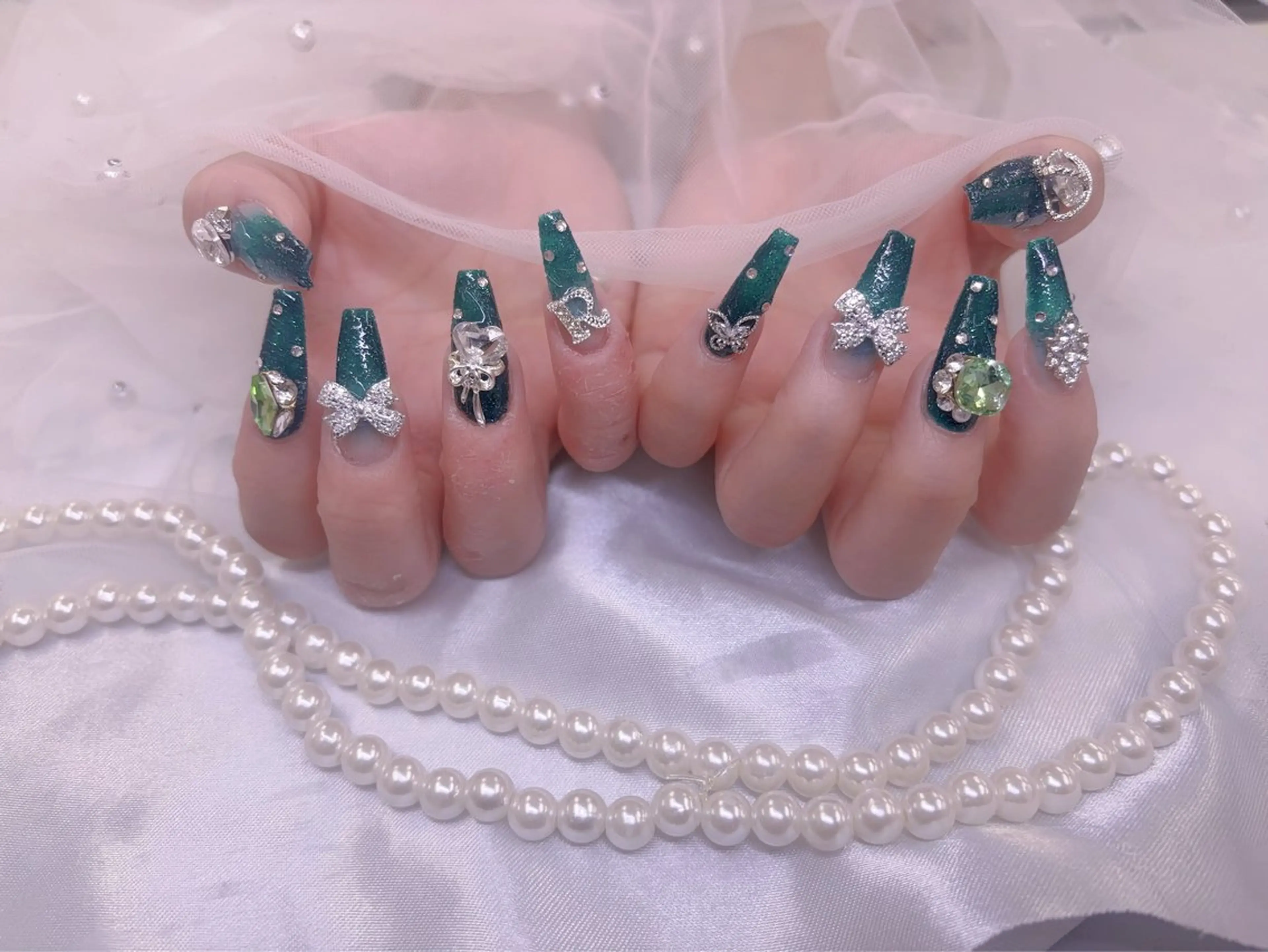 ネイル U・mi nail salon【長さ出し/パラジェル/持ち込み/定額ネイル/学割U24】所属・Uminail ゆうゆうのネイルデザイン