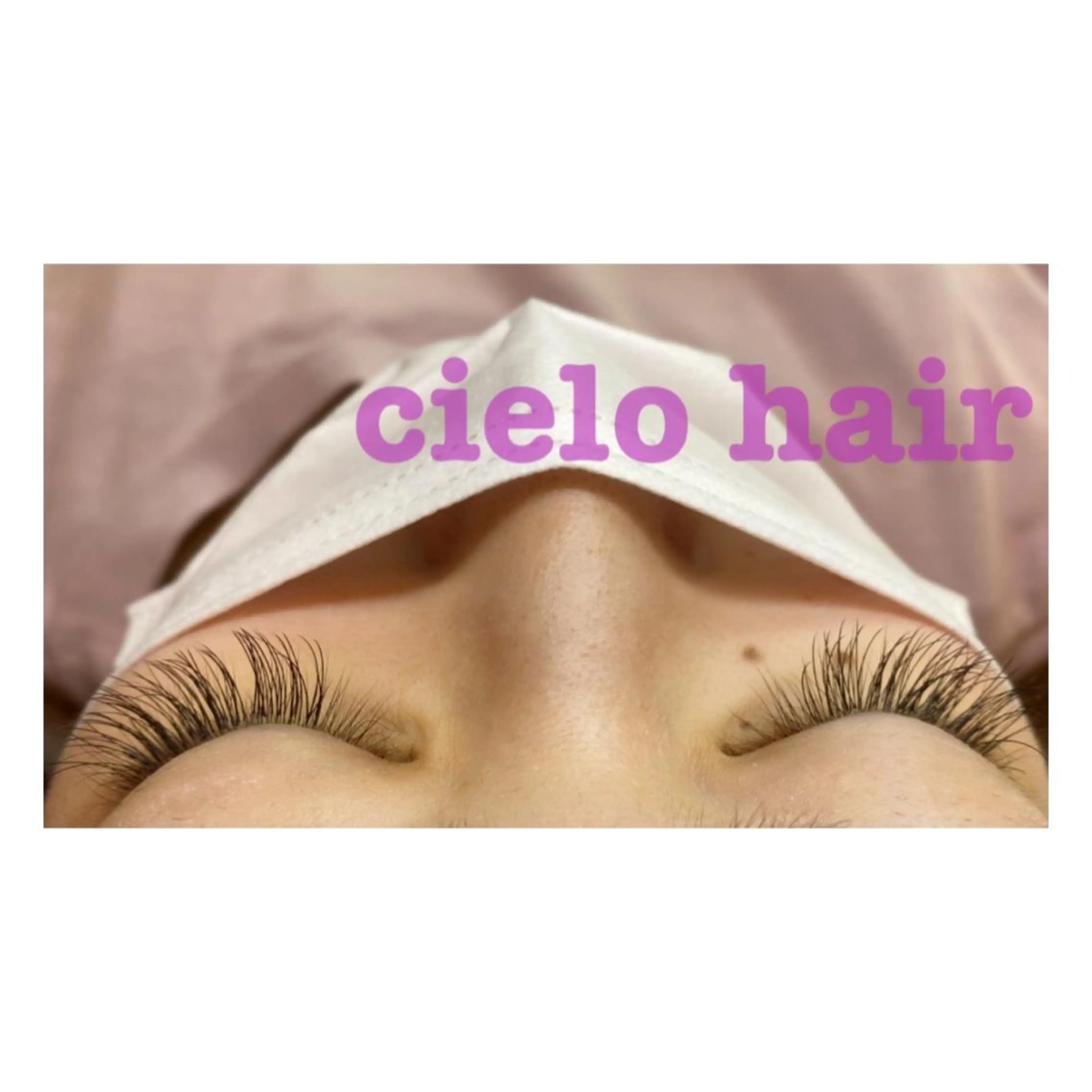 マツエク・マツパ フラットラッシュ Jカール cielo natsukiのマツエク・マツパデザイン