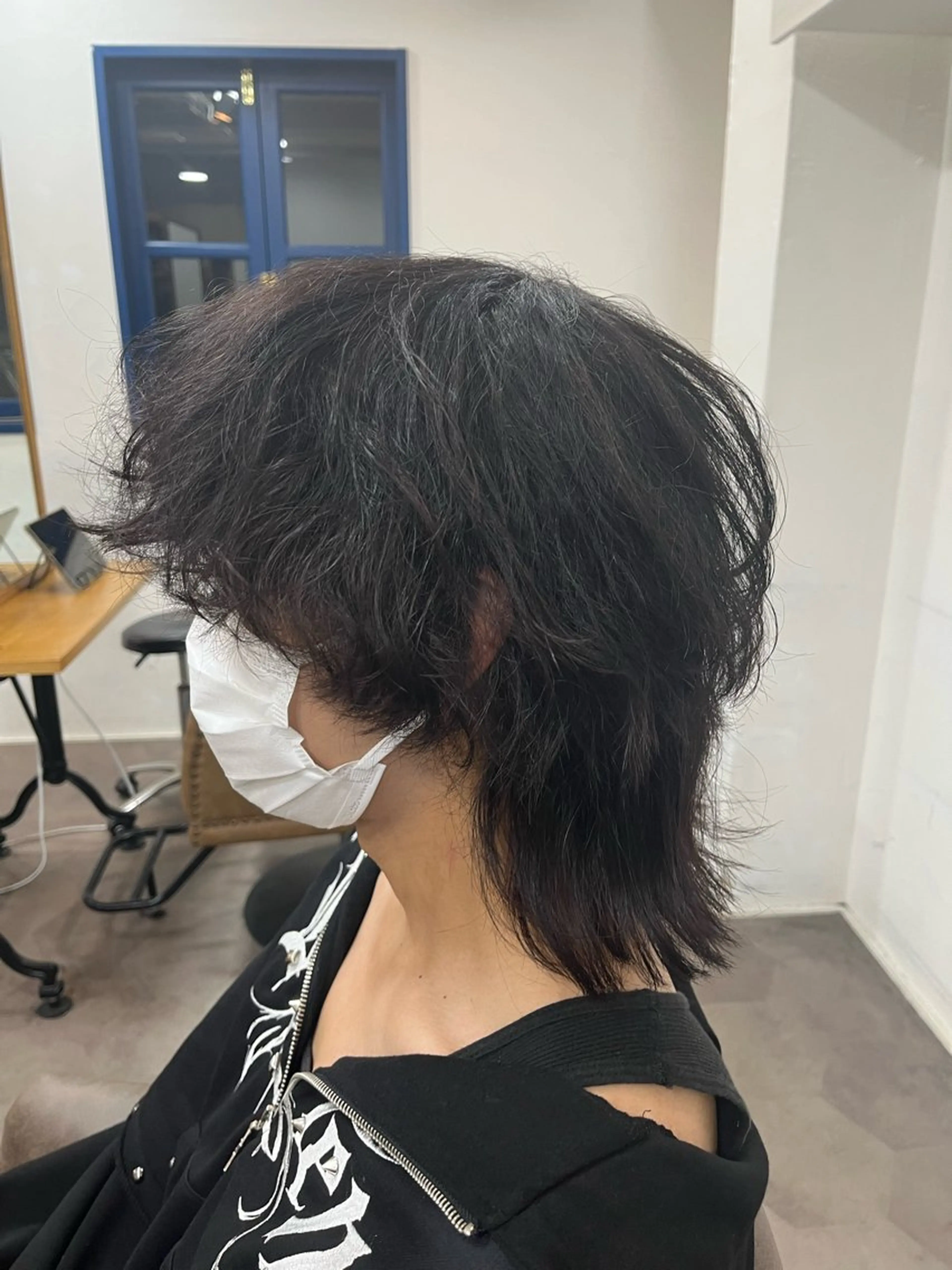 メンズ カット 縮毛矯正⚡️カラー いいじまのヘアスタイル