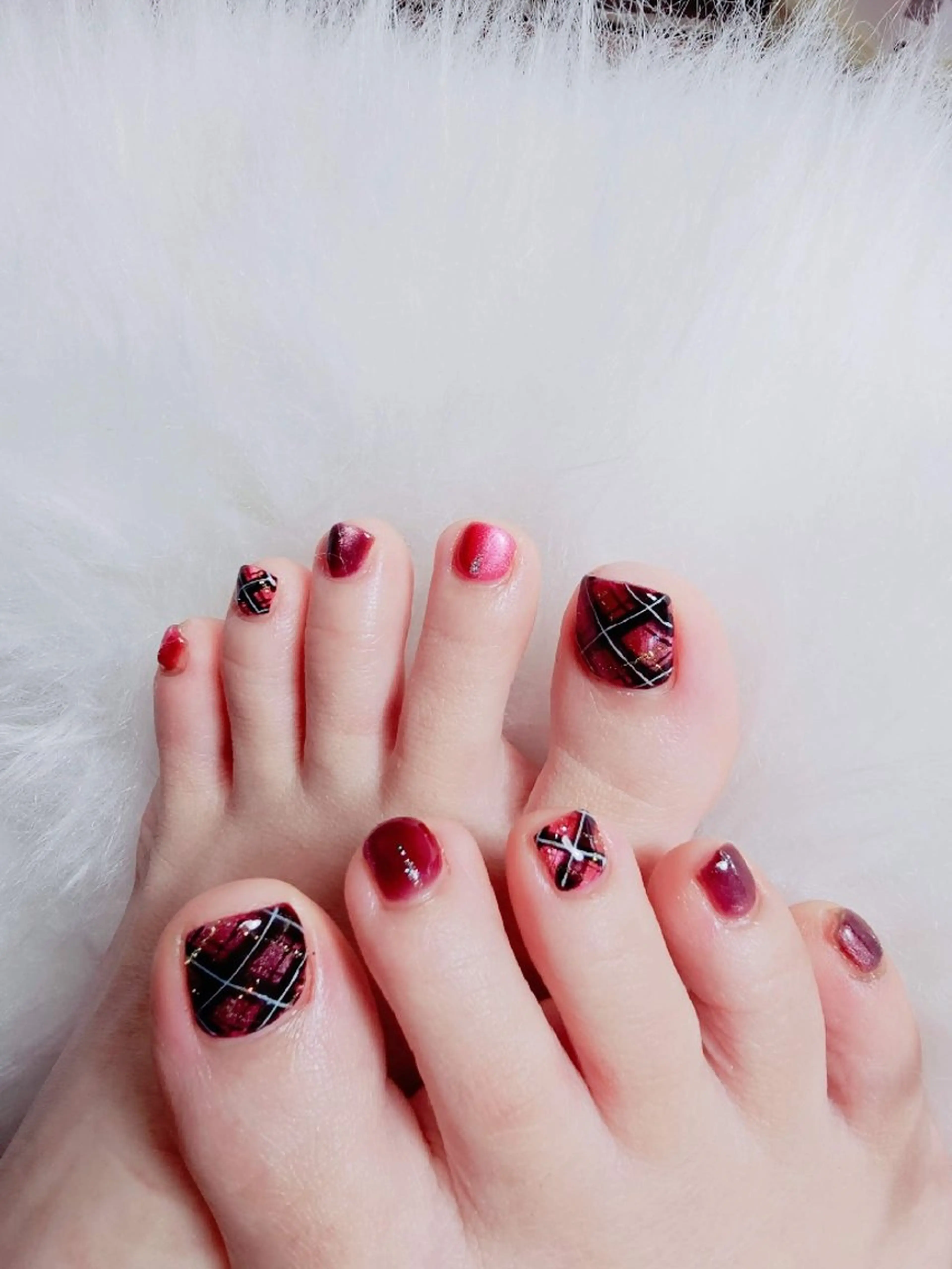 フットジェル✨(色々選べるシンプルアートコース)♡の写真