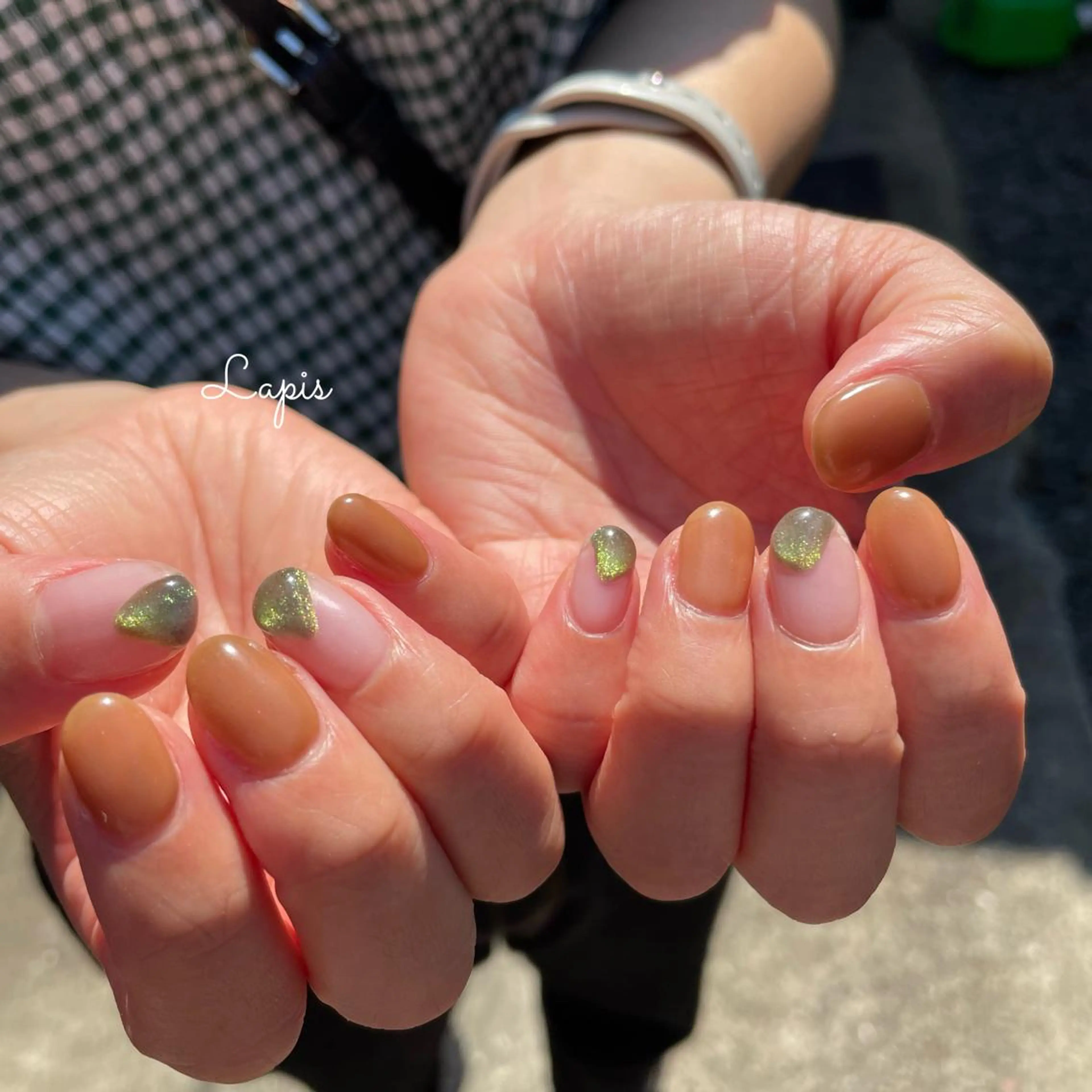 ネイル ハンドネイル Lapis *のネイルデザイン