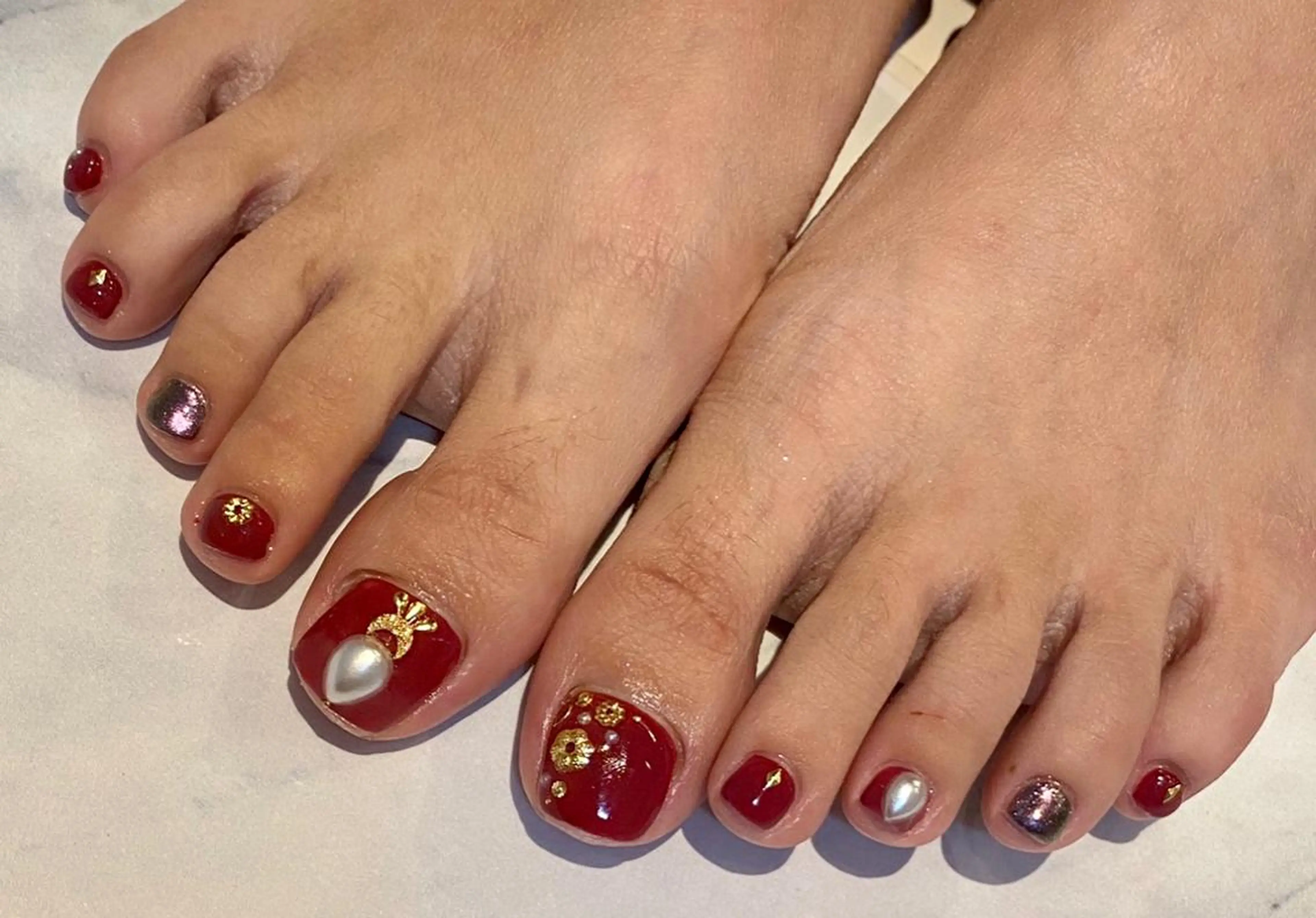 ネイル フットネイル Lino+ ネイル&よもぎ蒸しのネイルデザイン