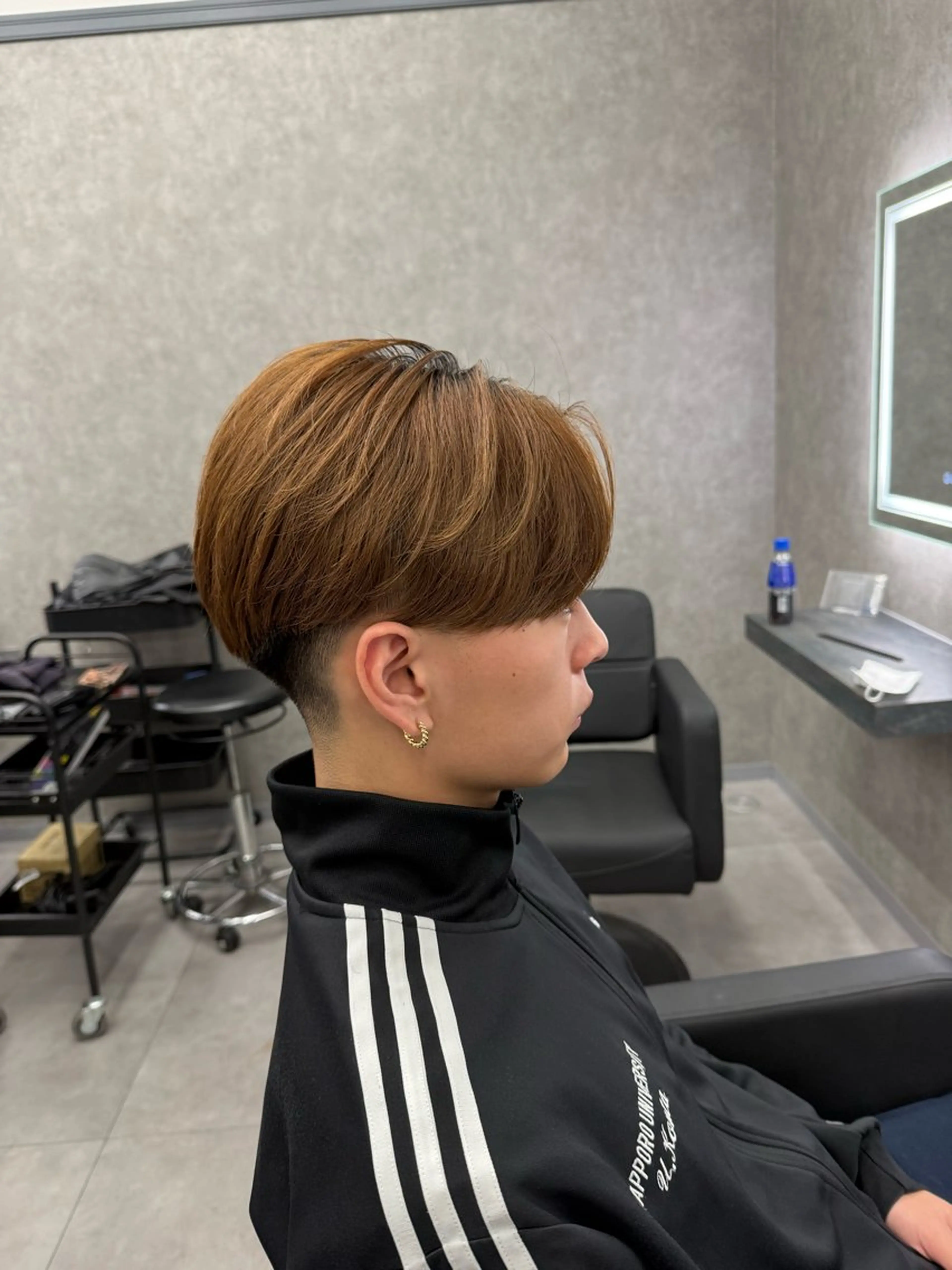 ショート カラー パーマ メンズ 縮毛矯正 ニュアンスパーマ カット 縮毛矯正 メンズ特化 👑YUTAのヘアスタイル