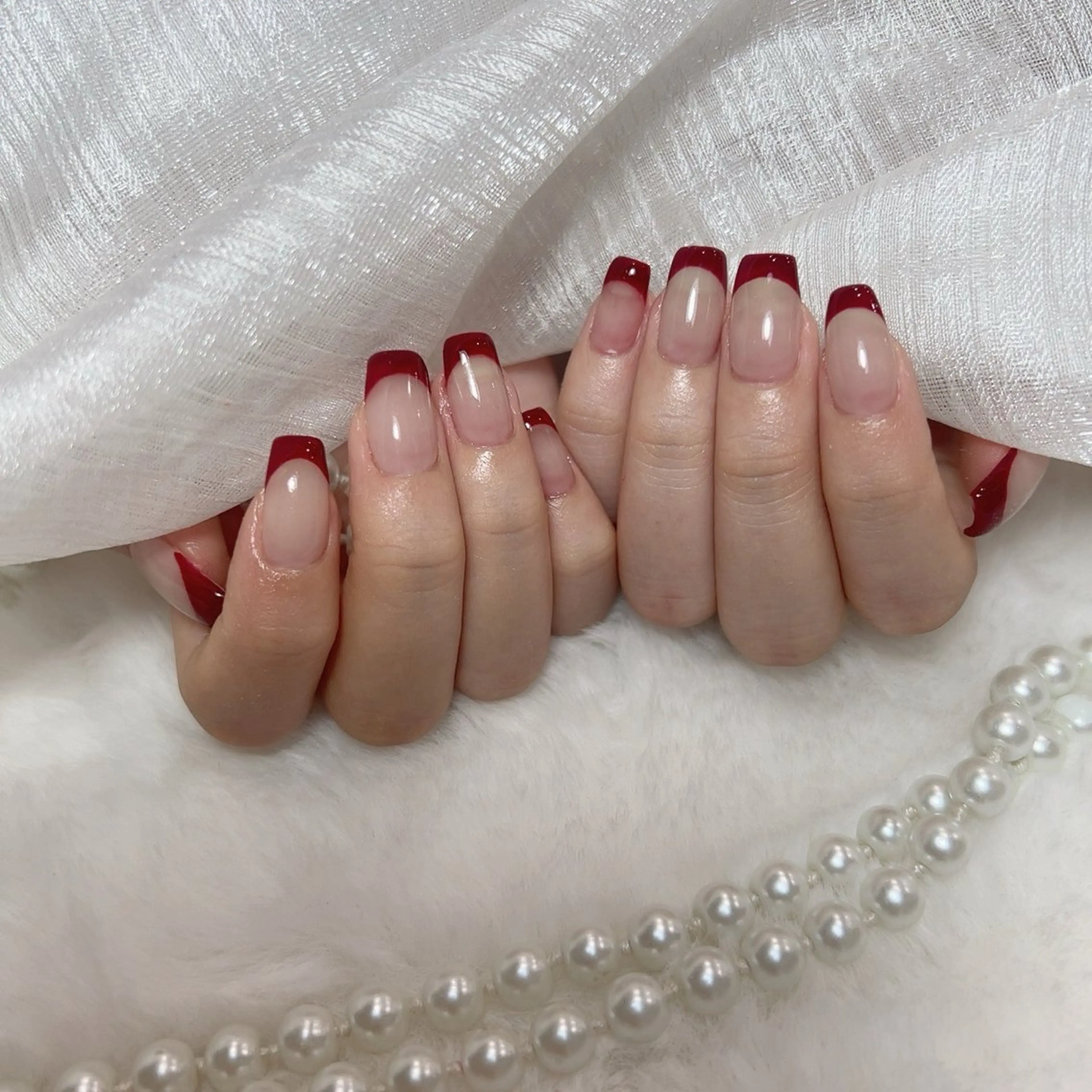 ネイル アートネイル フラッシュネイル フットネイル フレンチネイル ジェルネイル You&Me Reonaのネイルデザイン