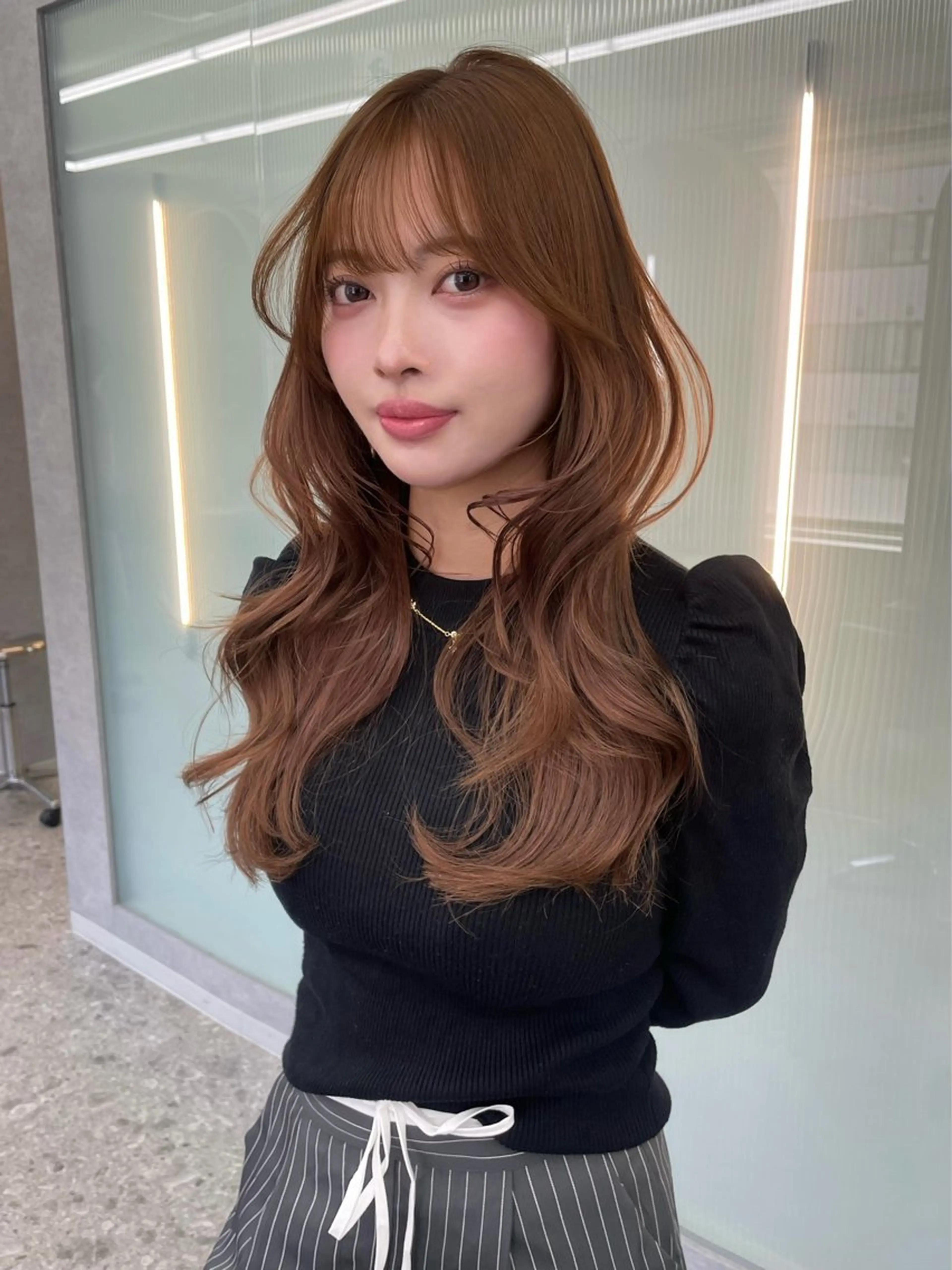 セミロング 髙杉 心のヘアスタイル
