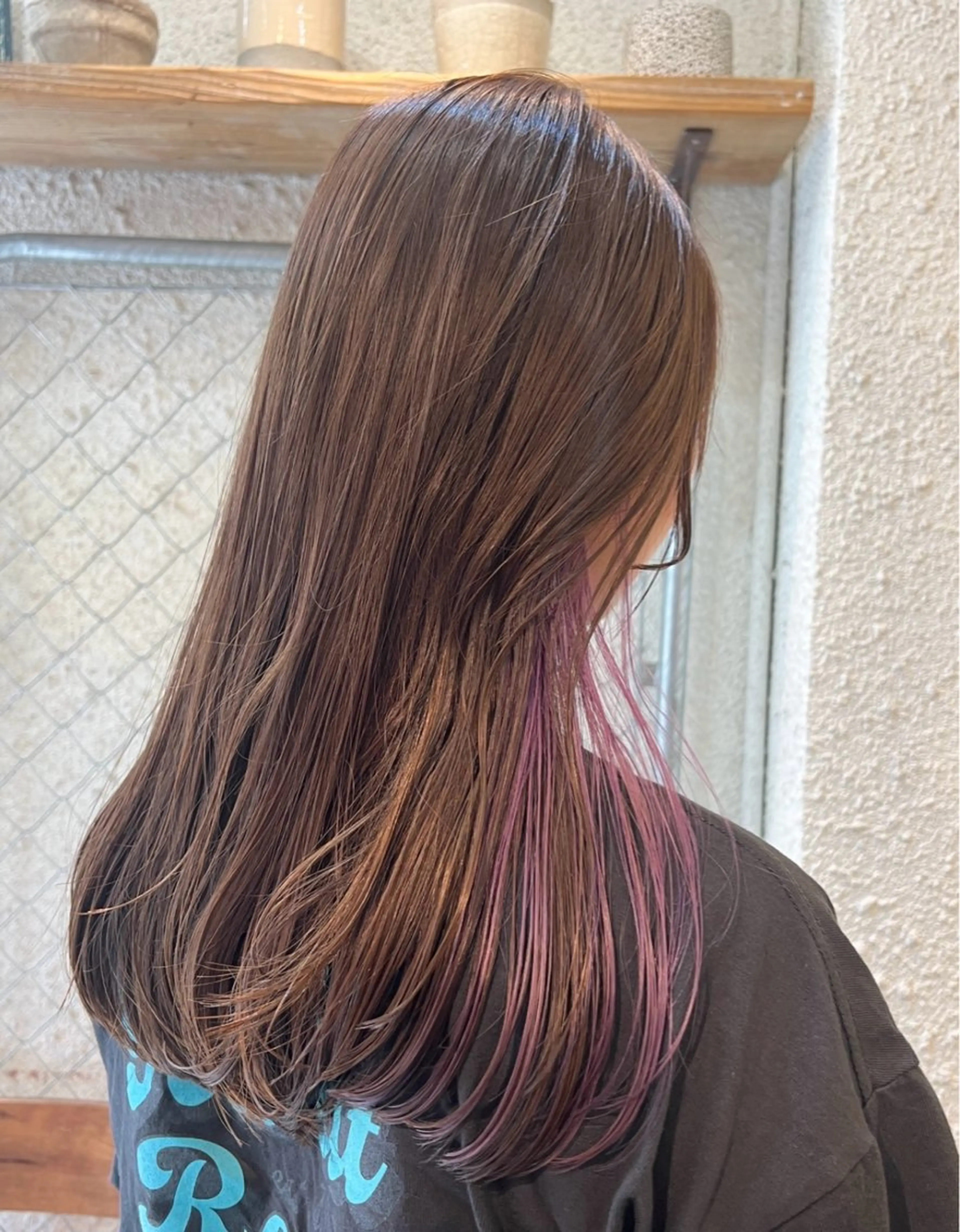 カラー ヘアカラー トリートメント ブリーチカラー×艶 🍨mihoのヘアスタイル