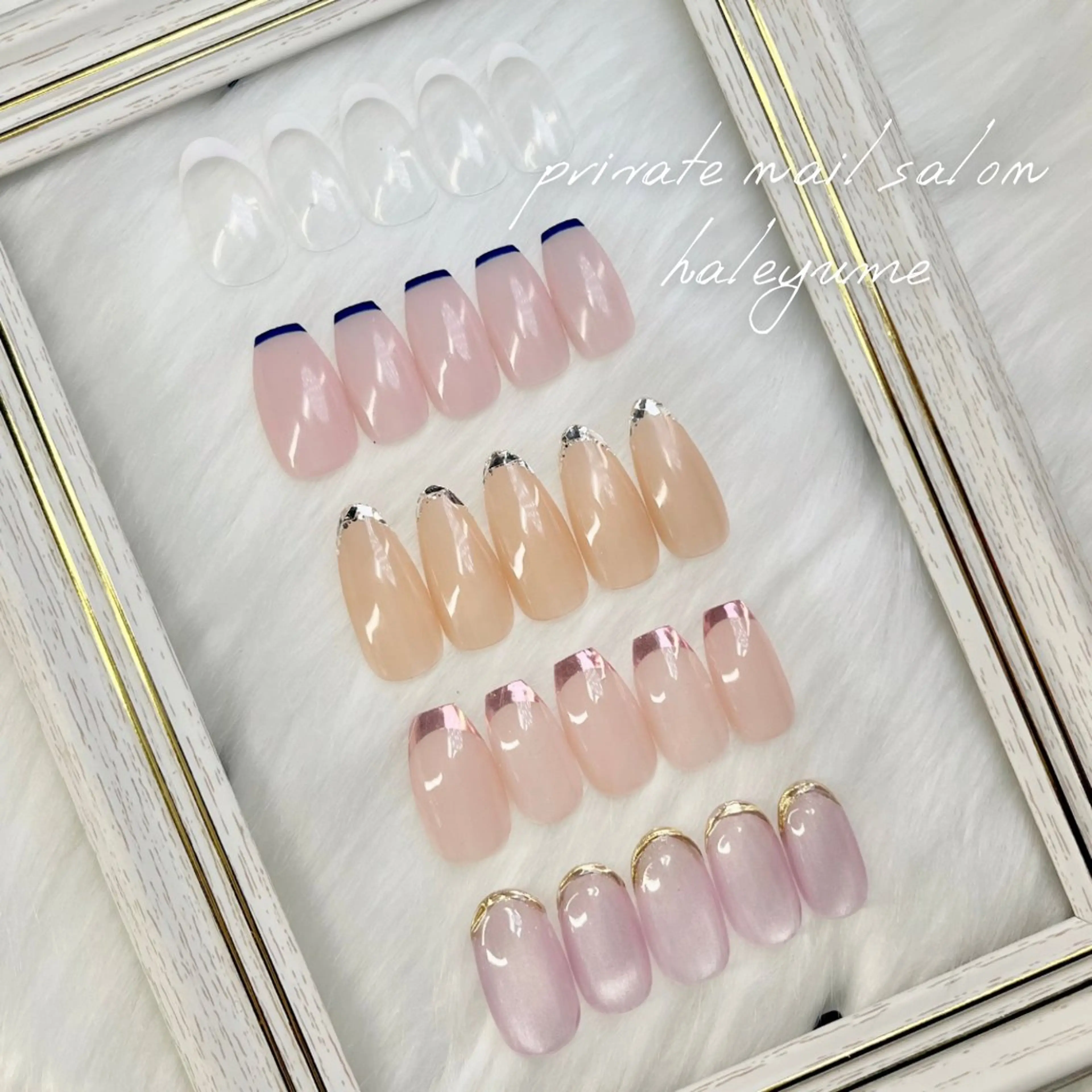 【HAND】選べるフレンチデザイン💅¥6500〜【オフあり】の写真