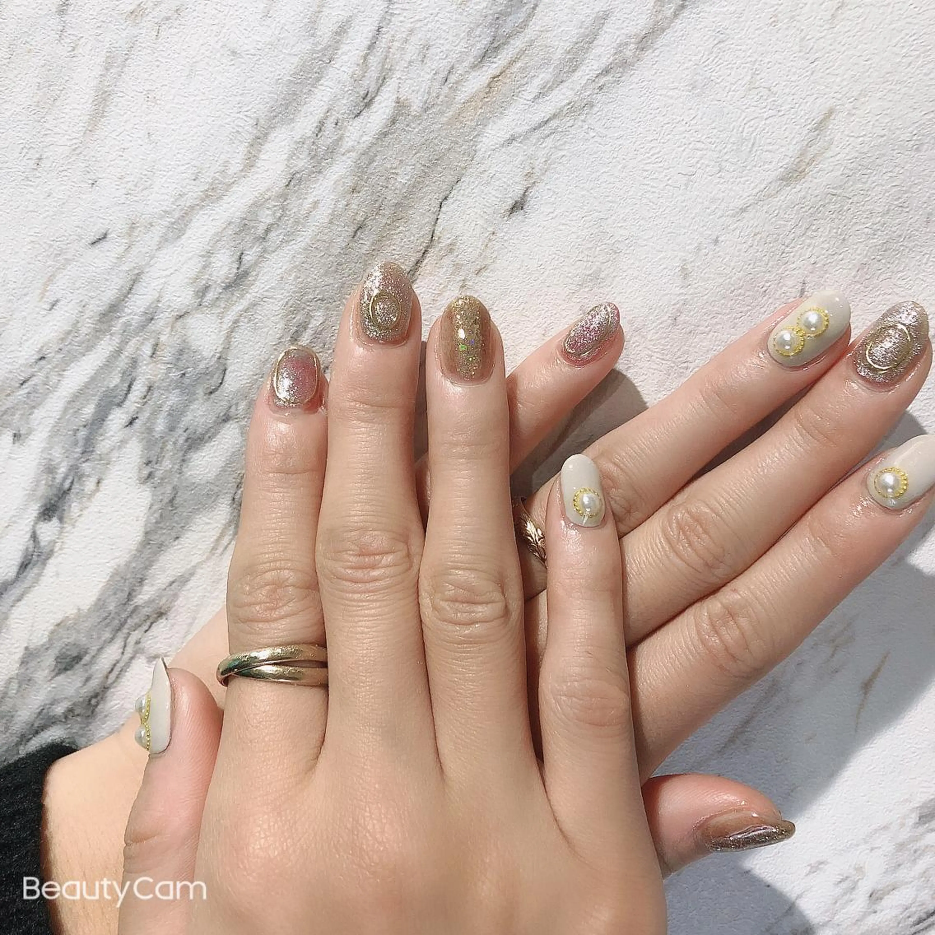 ネイル ハンドネイル ガレンドウ 白澤 愛子のネイルデザイン