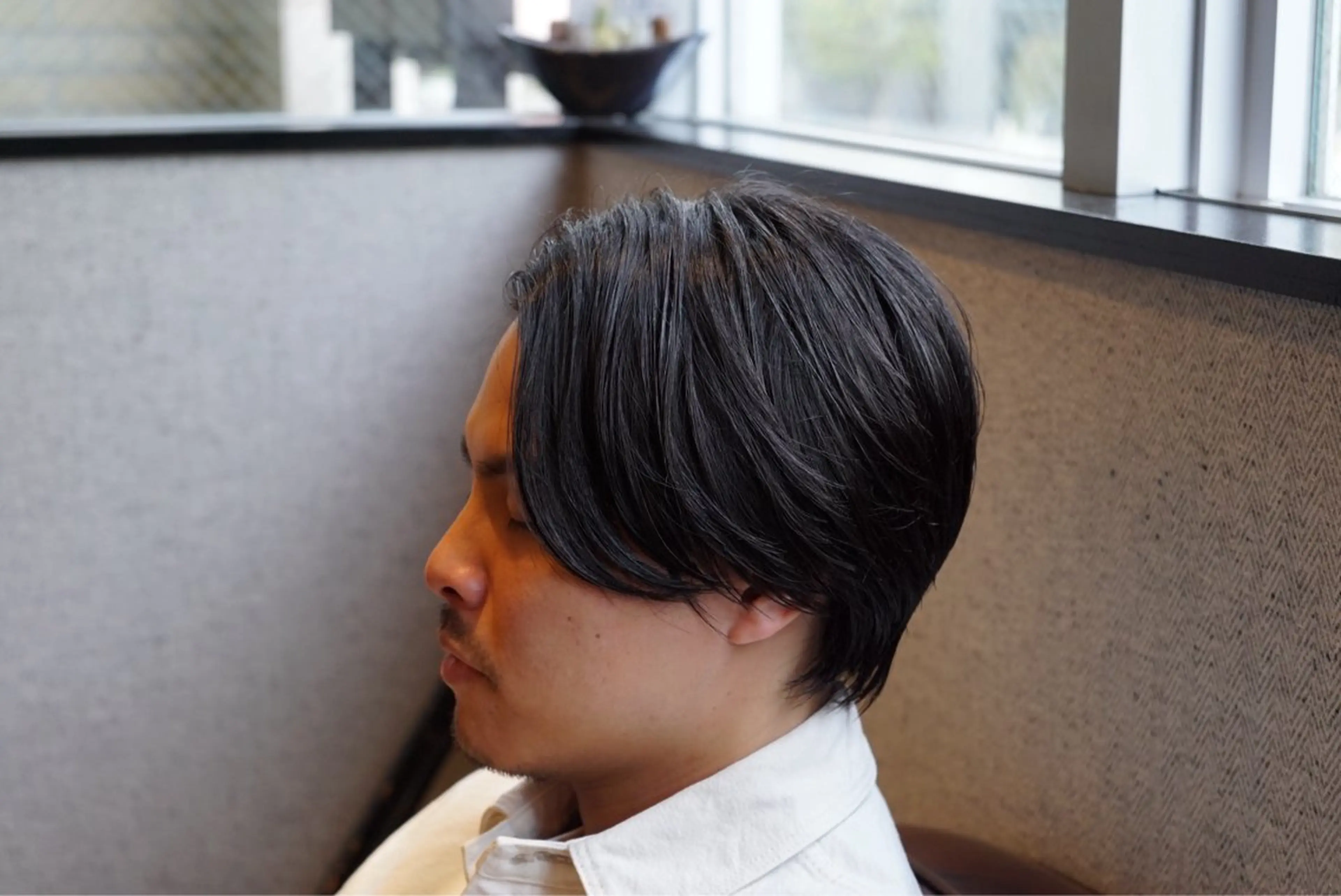 ミディアム 金浜 大樹のヘアスタイル