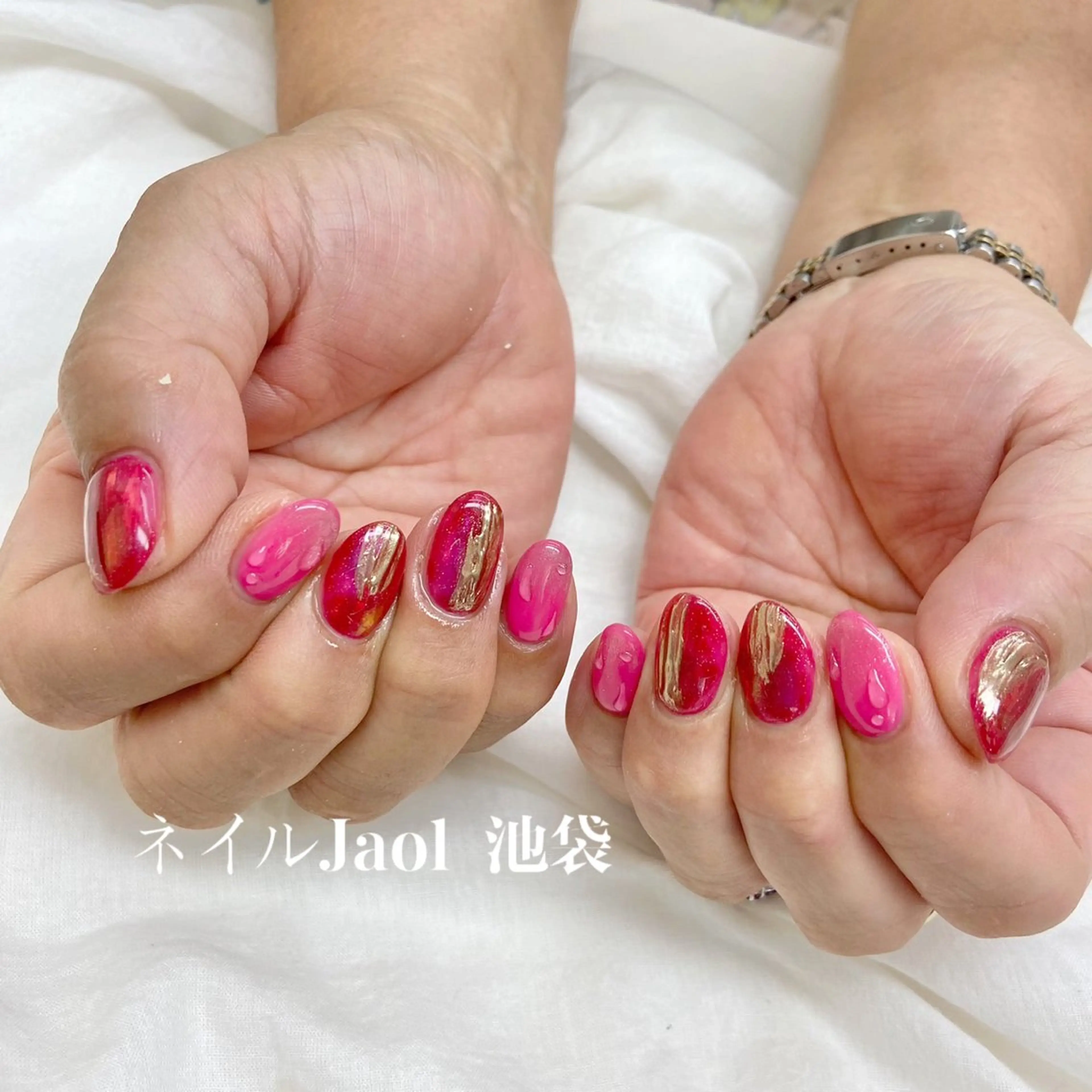 ショート ハンドネイル nail jaol池袋店所属・ネイルJaol 池袋のネイルデザイン