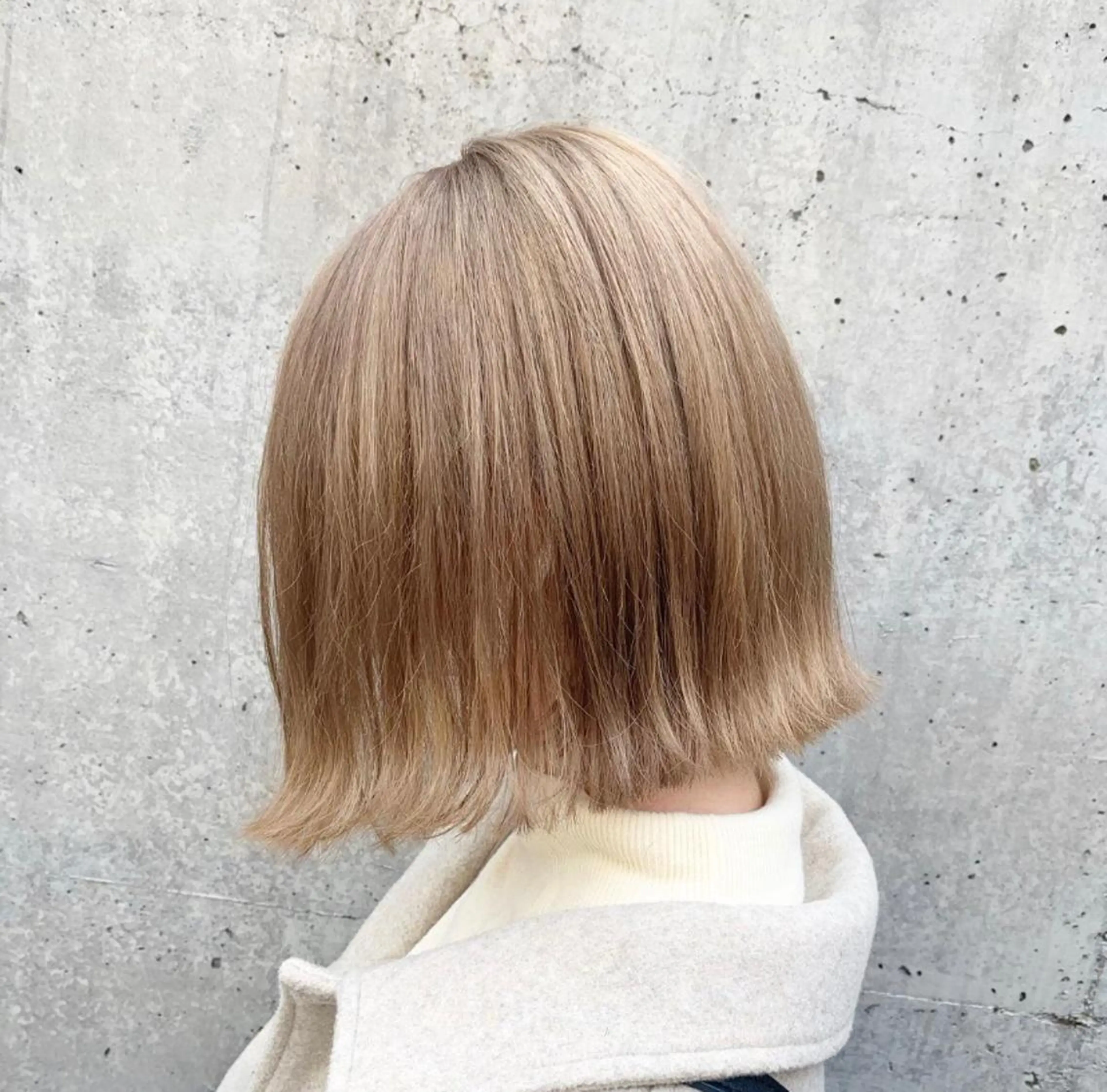 ミディアム カラー ブリーチ 🌷お洒落推しカラー moe🐰🌷のヘアスタイル