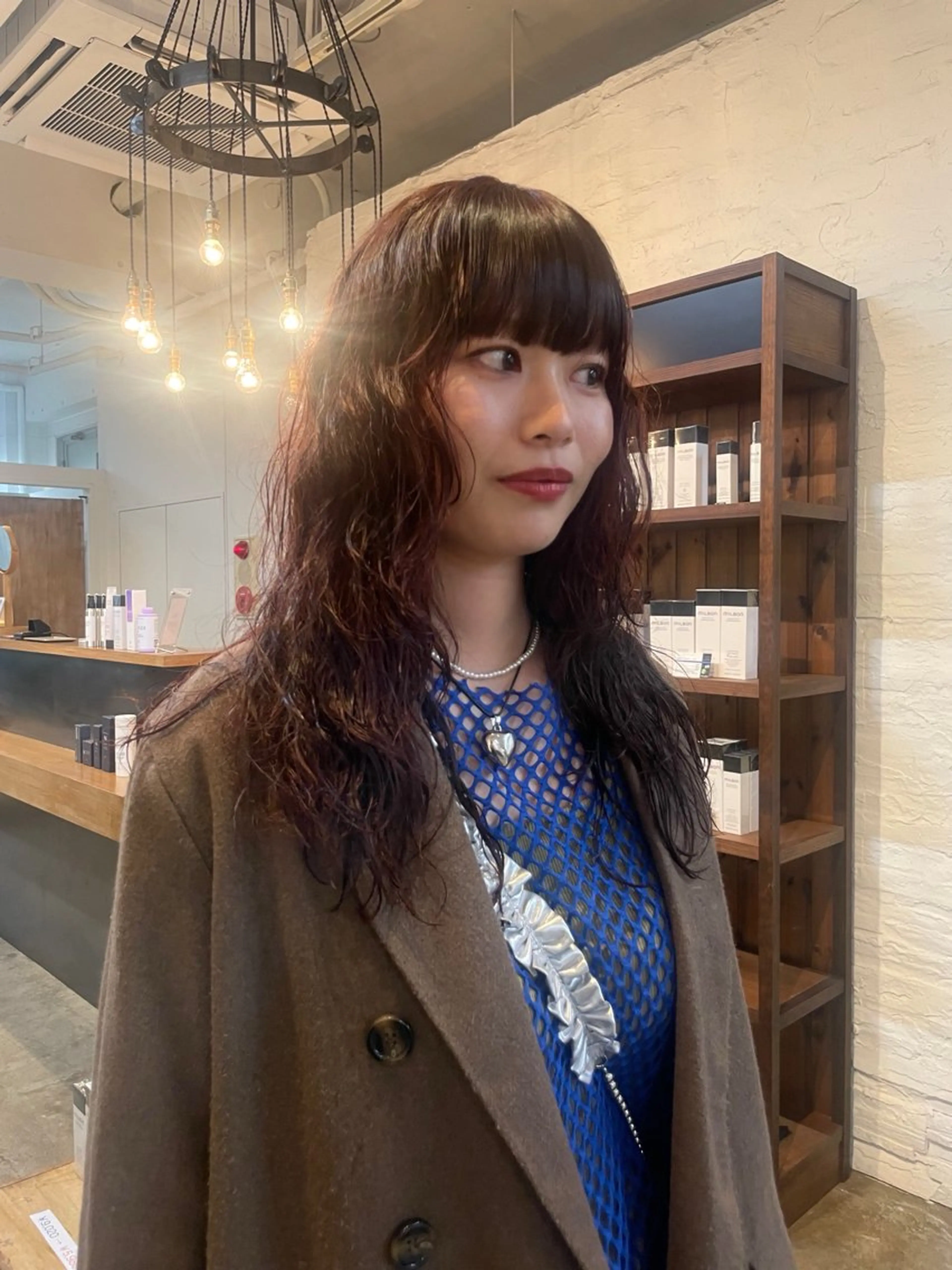 カラー YURiA レイヤー🫧のヘアスタイル