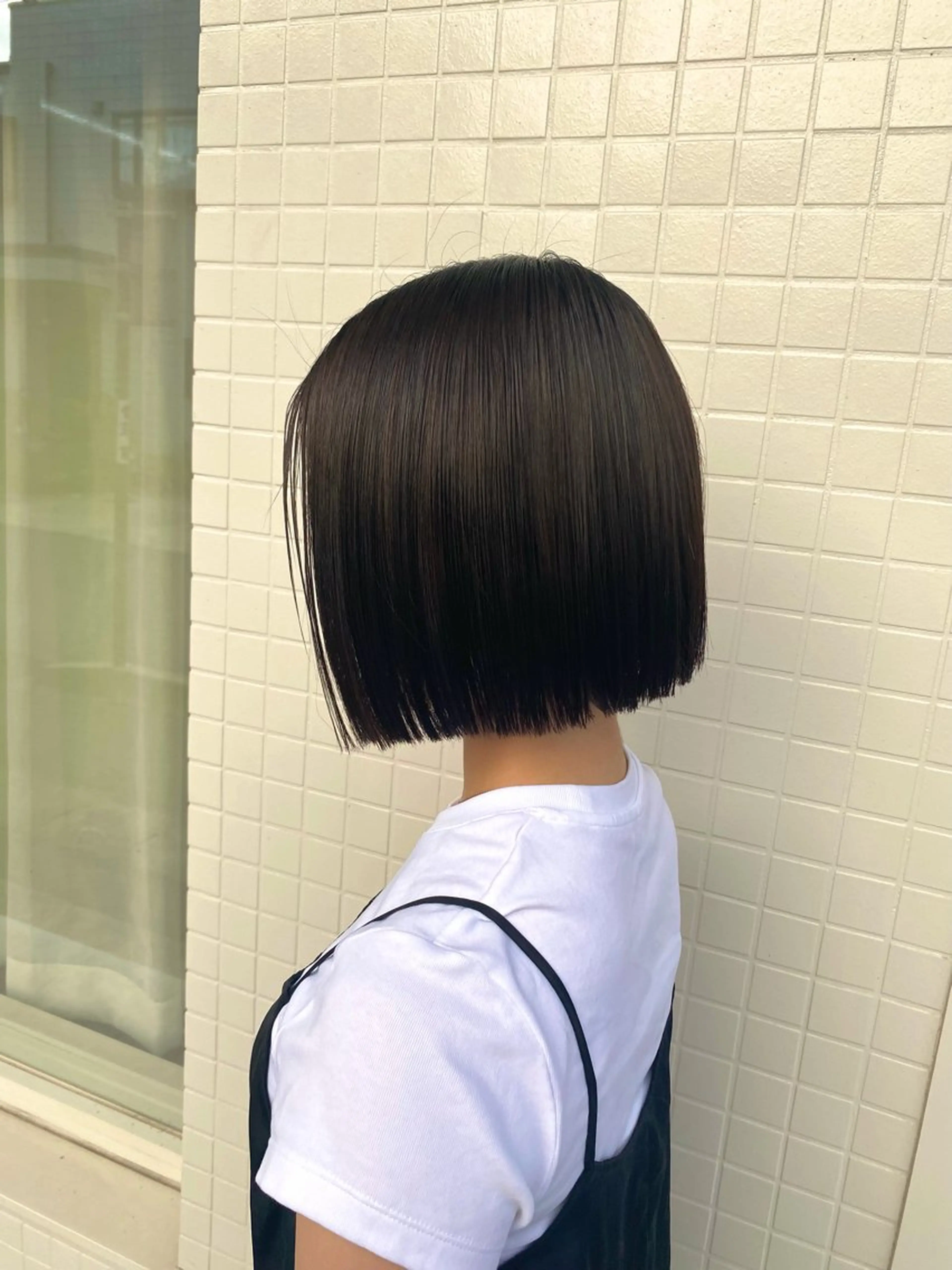 ショート 切りっぱなしボブ ボブ mite hikariのヘアスタイル