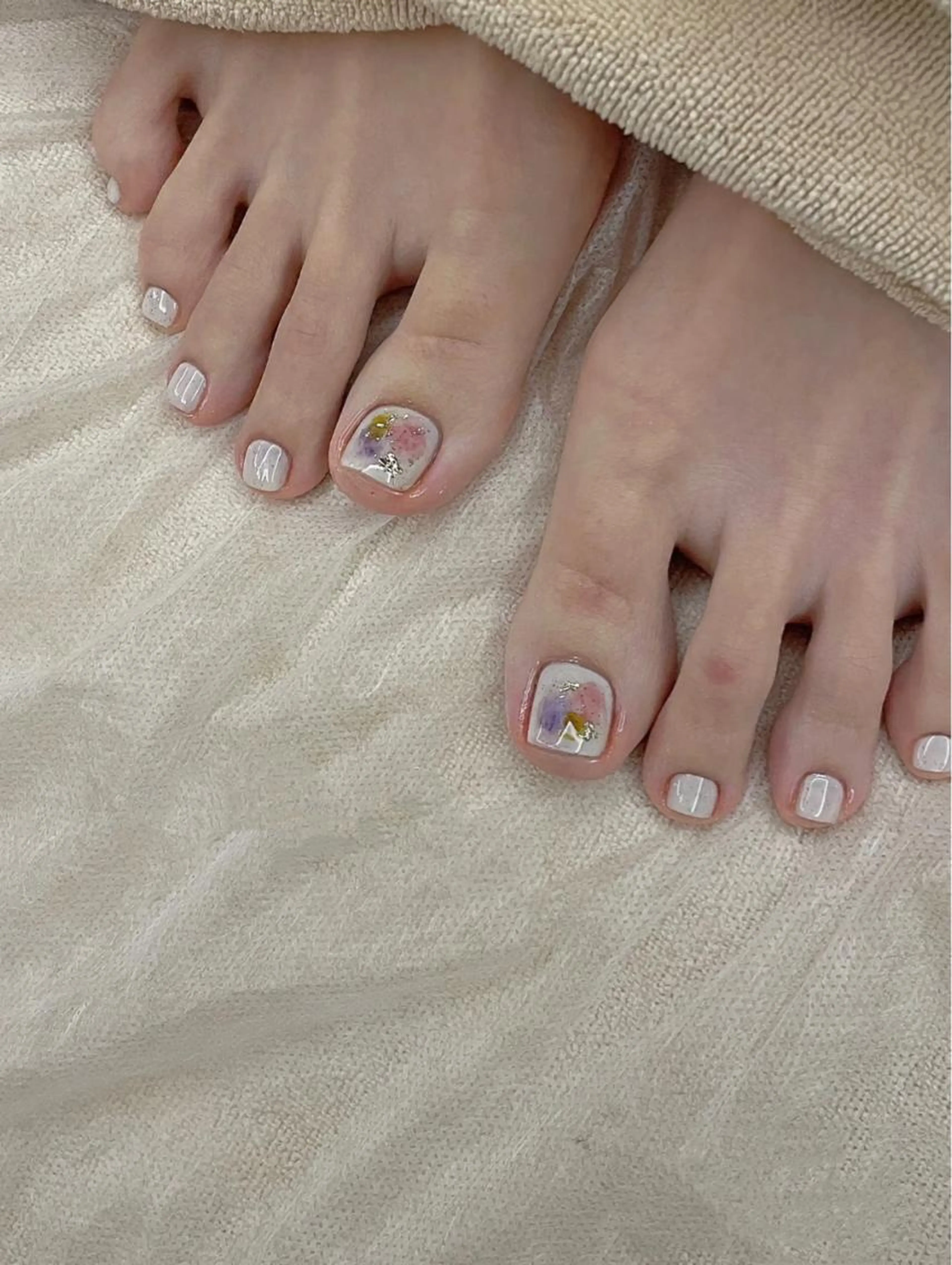 【フット♪】 親指アートやり放題コース¥9480→¥7480の写真