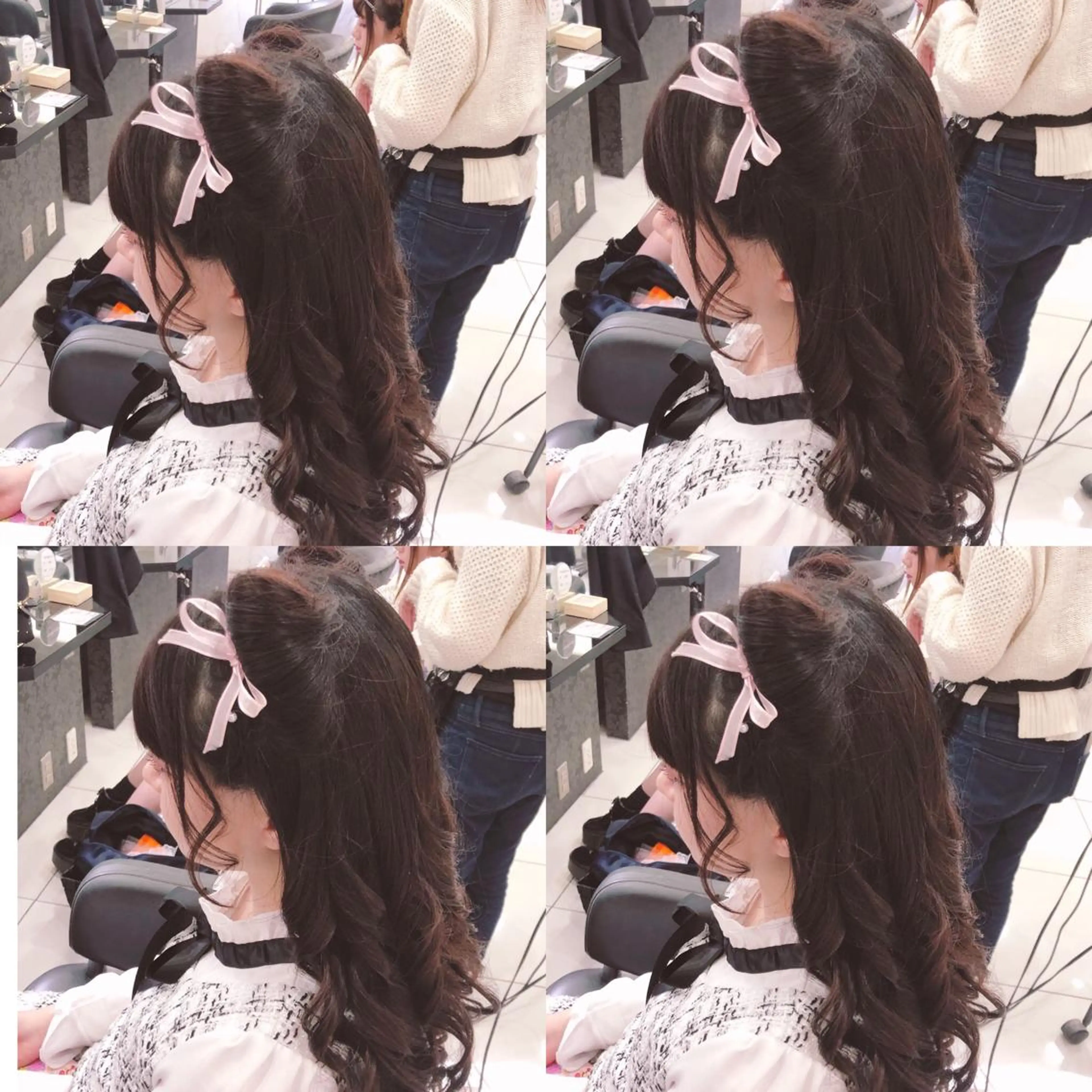 ロング ヘアアレンジ ヘアセット 🌷MAYU 🌷のヘアスタイル