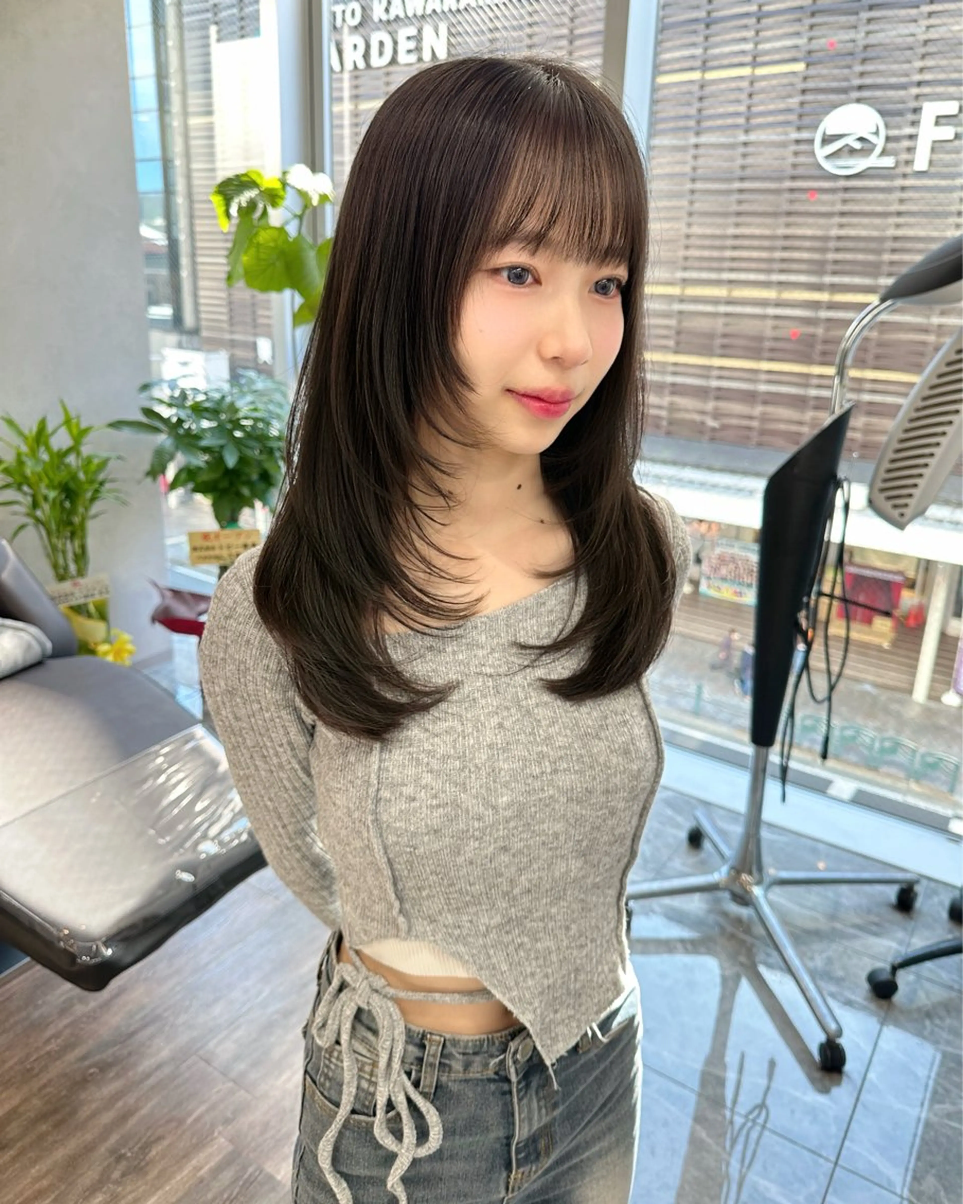 ロング レイヤーカット/ 髪質改善/羽柴りくのヘアスタイル