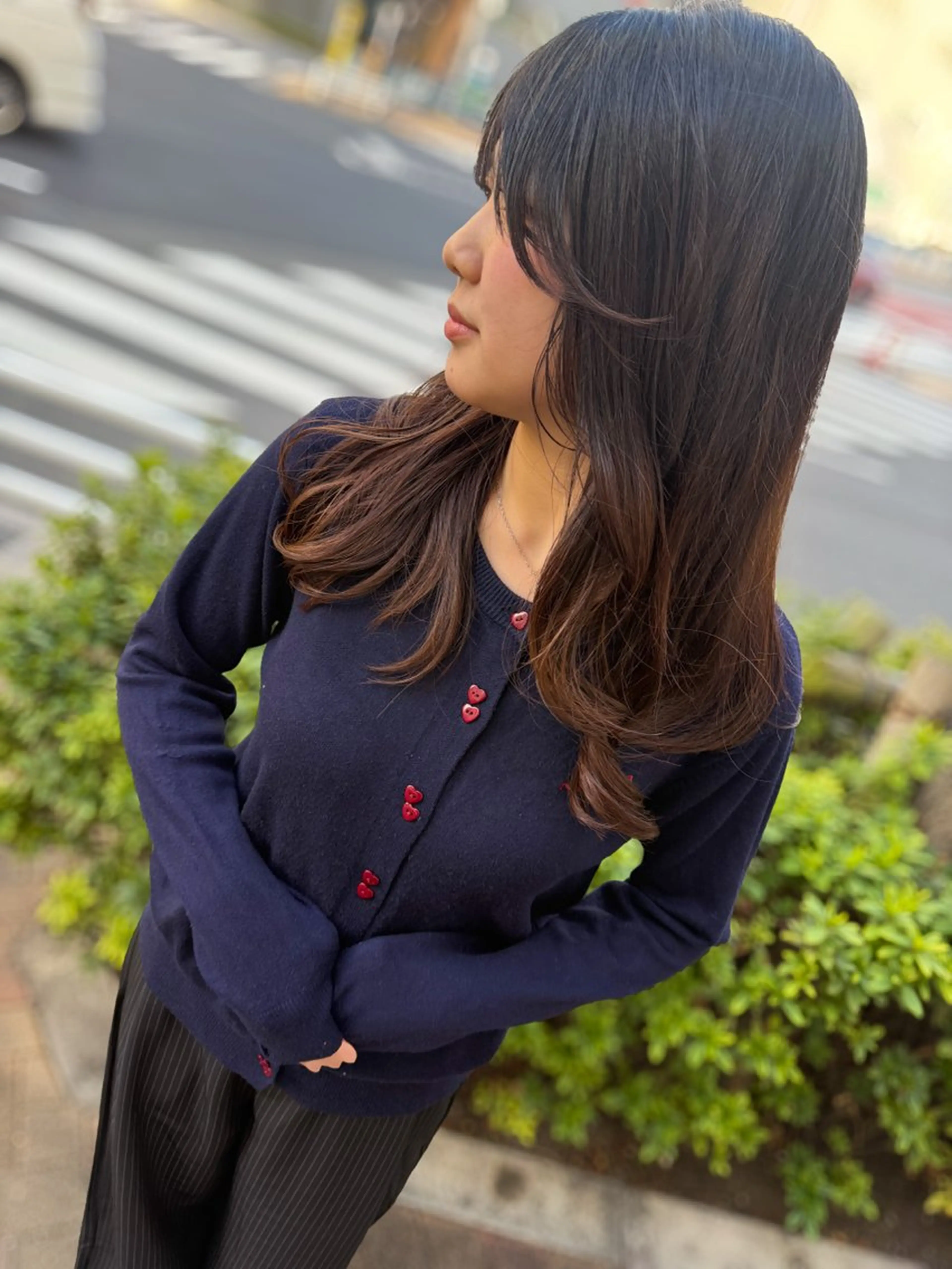 セミロング ✨縮毛矯正✨髪質改善 ナカシマ ユミのヘアスタイル