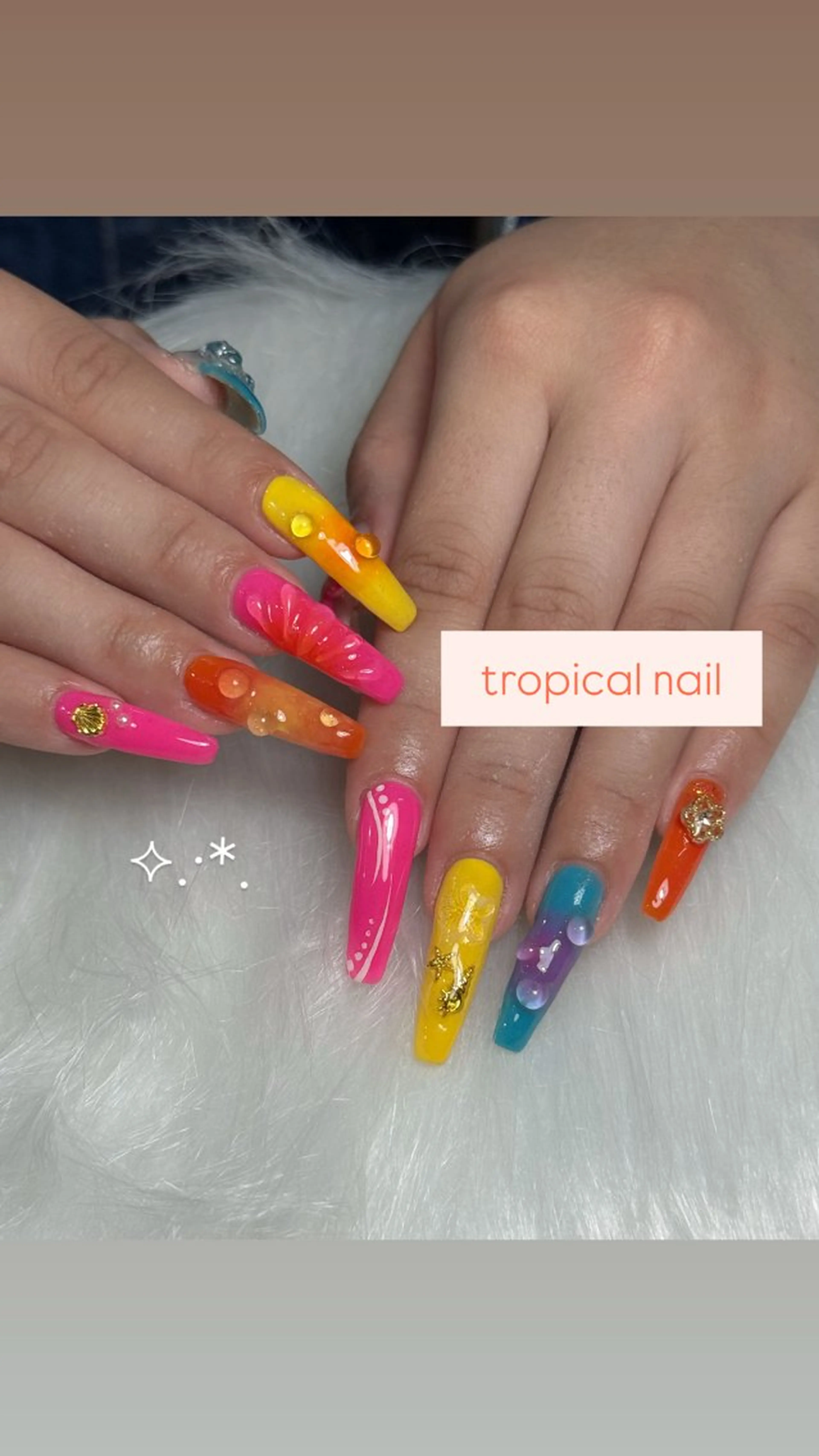 ネイル ハンドネイル LINXS aosaのネイルデザイン