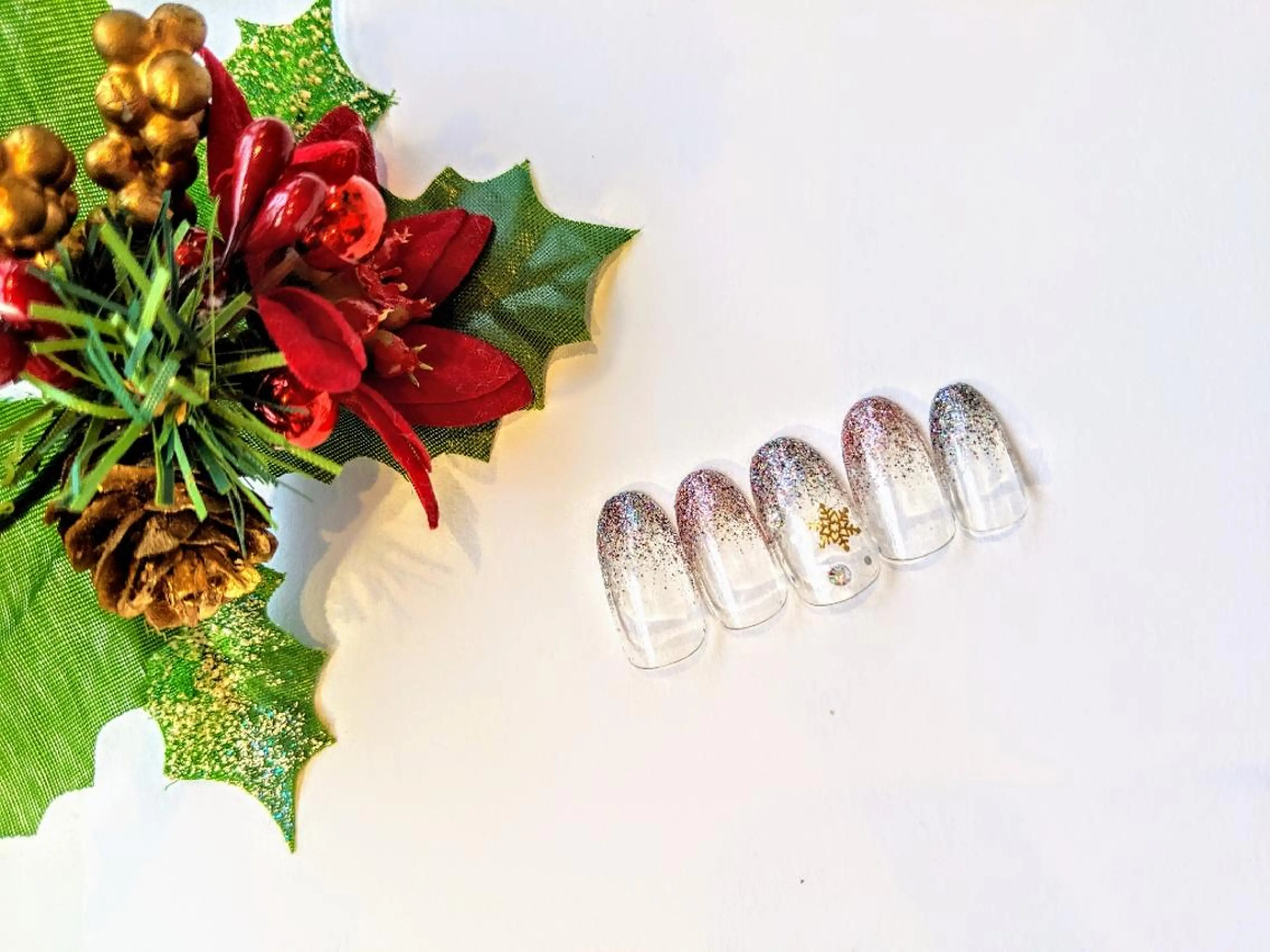 ネイル ラメ(グリッター) 板橋 美香子のネイルデザイン