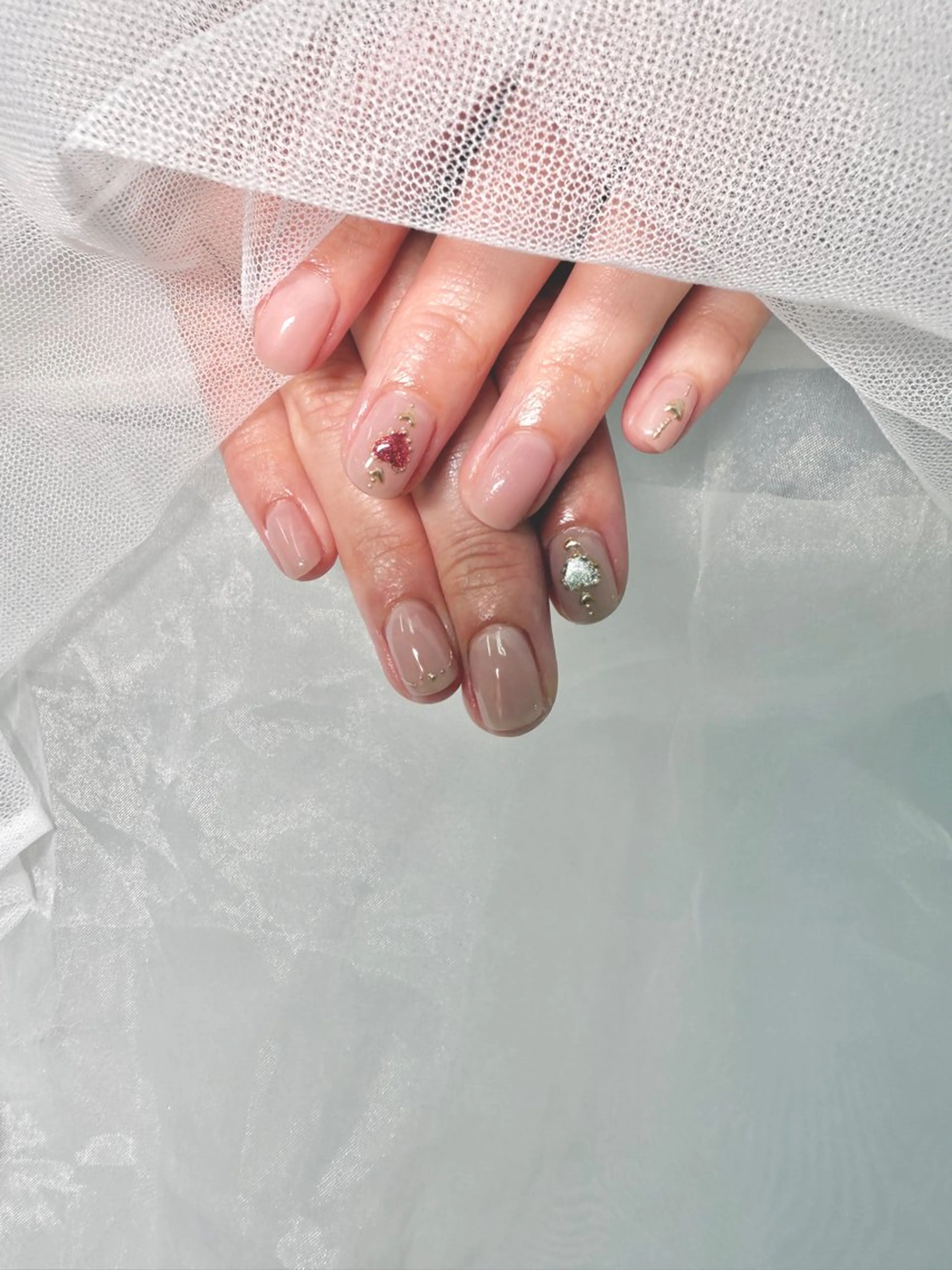 ネイル ハート nail Latteのネイルデザイン