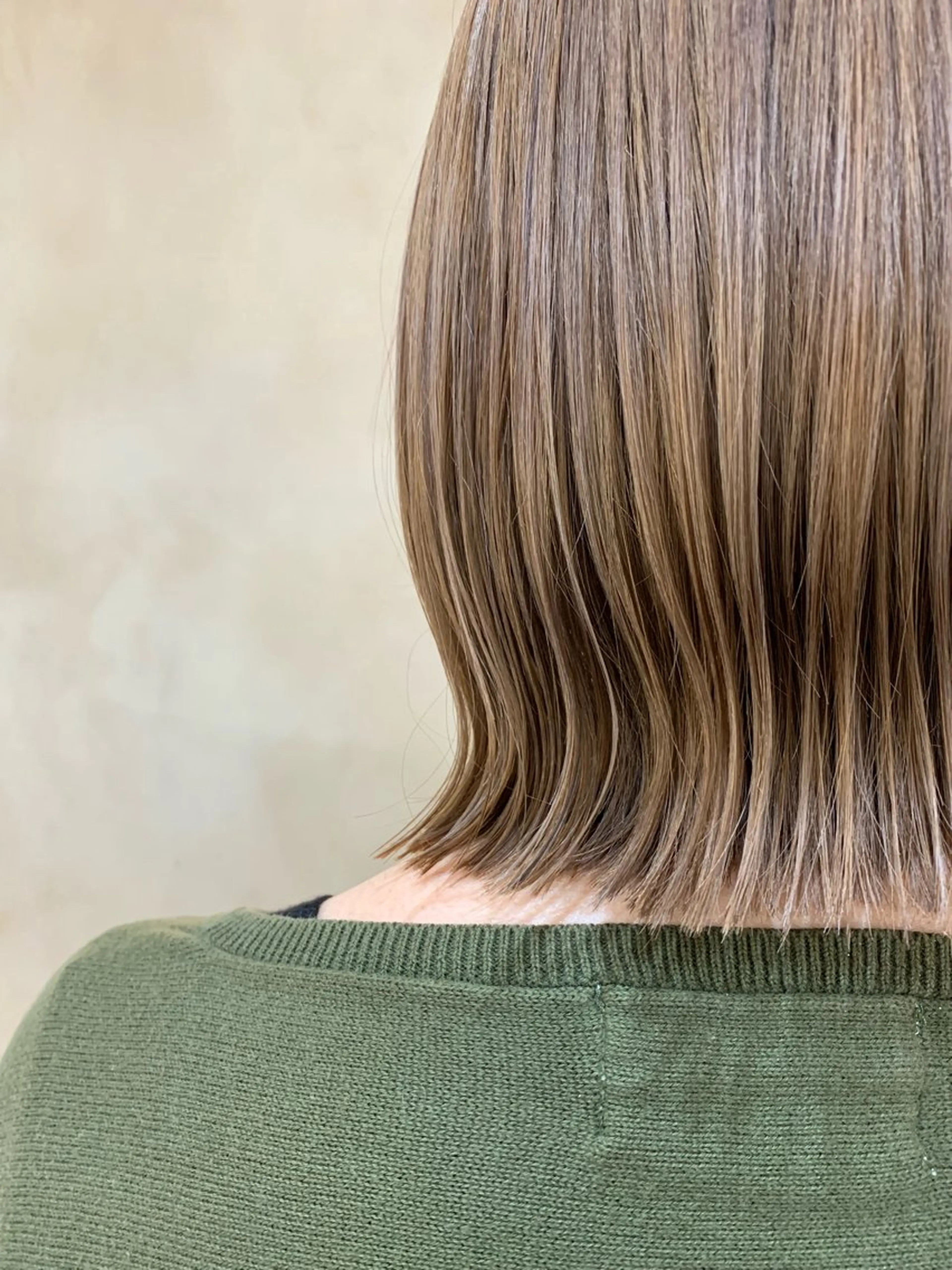 ミディアム カラー カット ヘアカラー トリートメント 矢場町/ダブルカラー /レイヤー/アリサのヘアスタイル