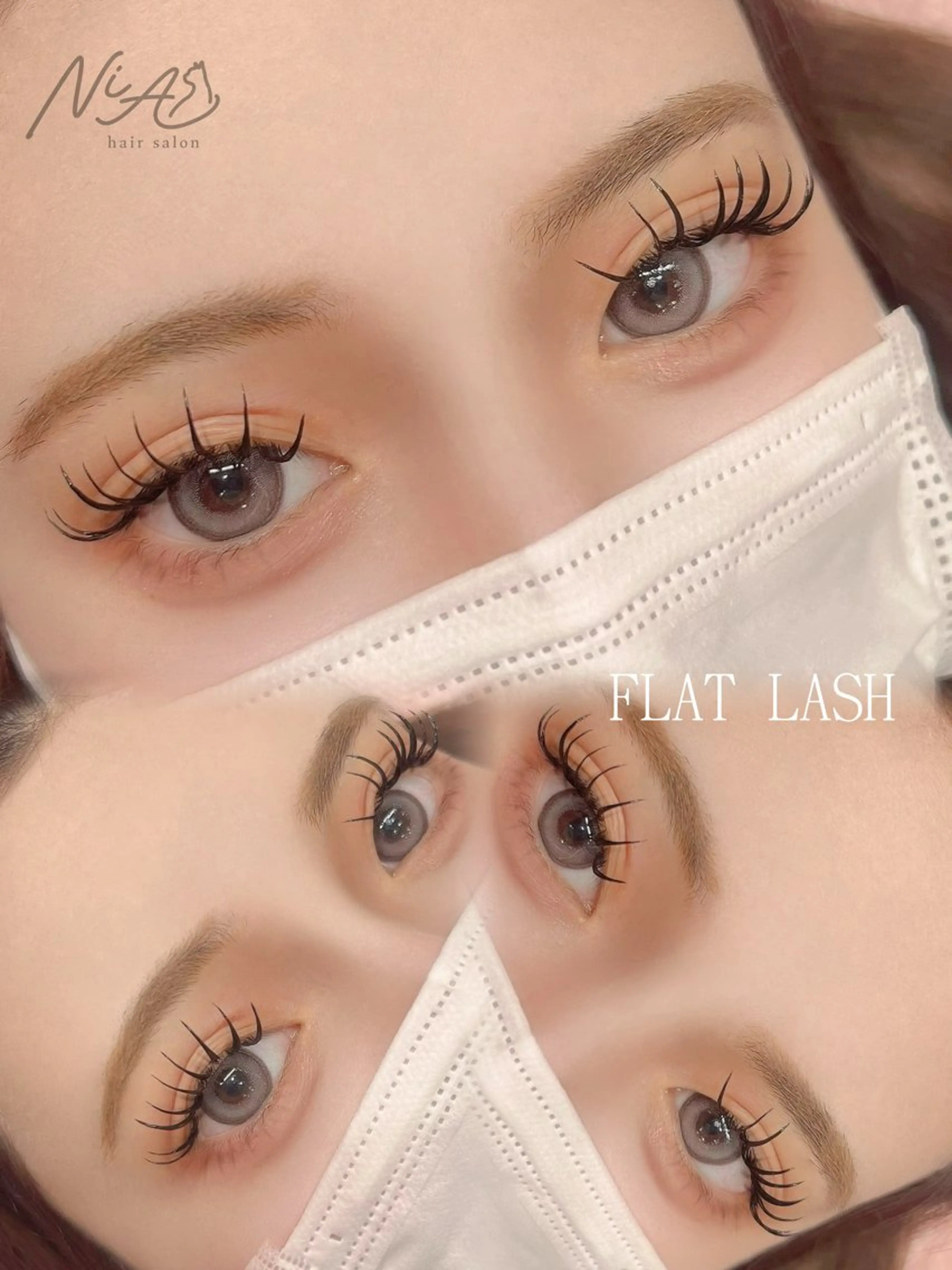 マツエク・マツパ 🦋eyelash ＮiＡRℹ︎na🦋のマツエク・マツパデザイン